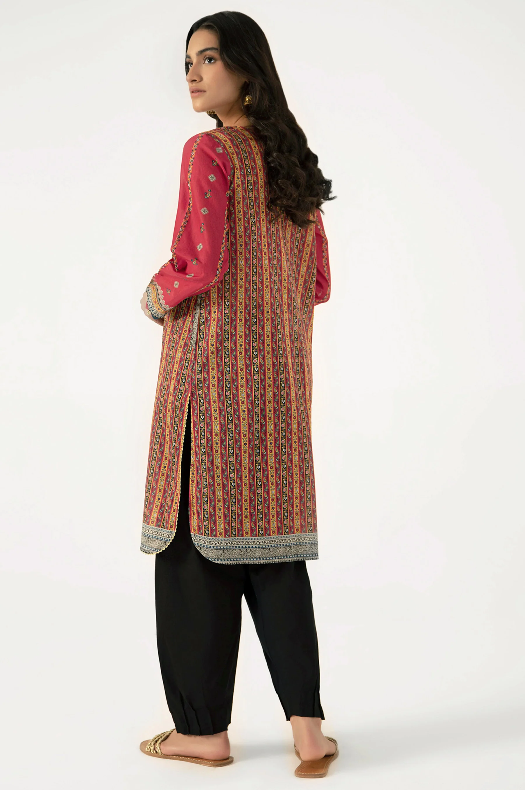 Stitched 1 Piece Digital Printed Lawn Shirt - Image 2