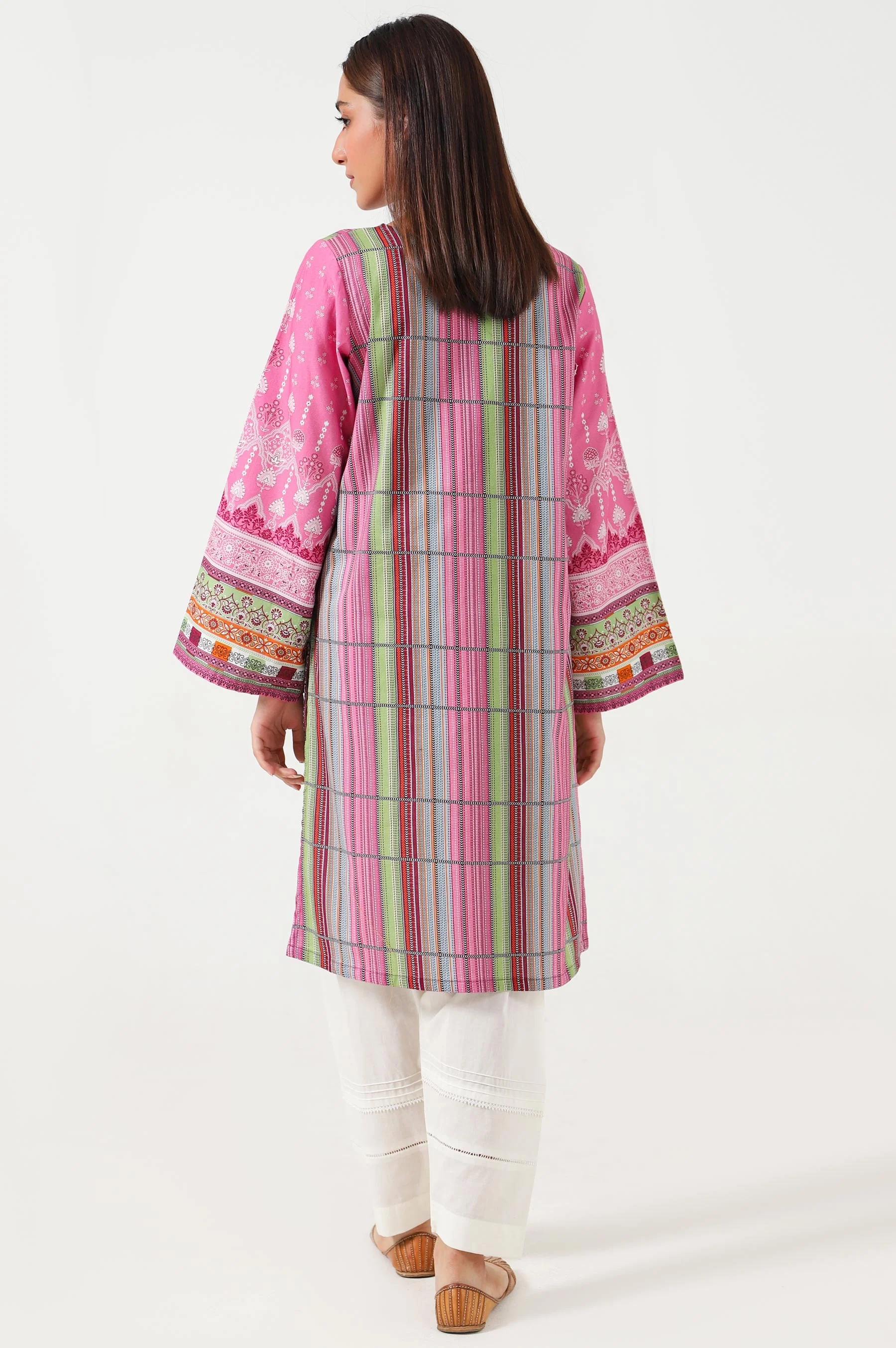 Stitched 1 Piece Digital Printed Lawn Shirt - Image 4