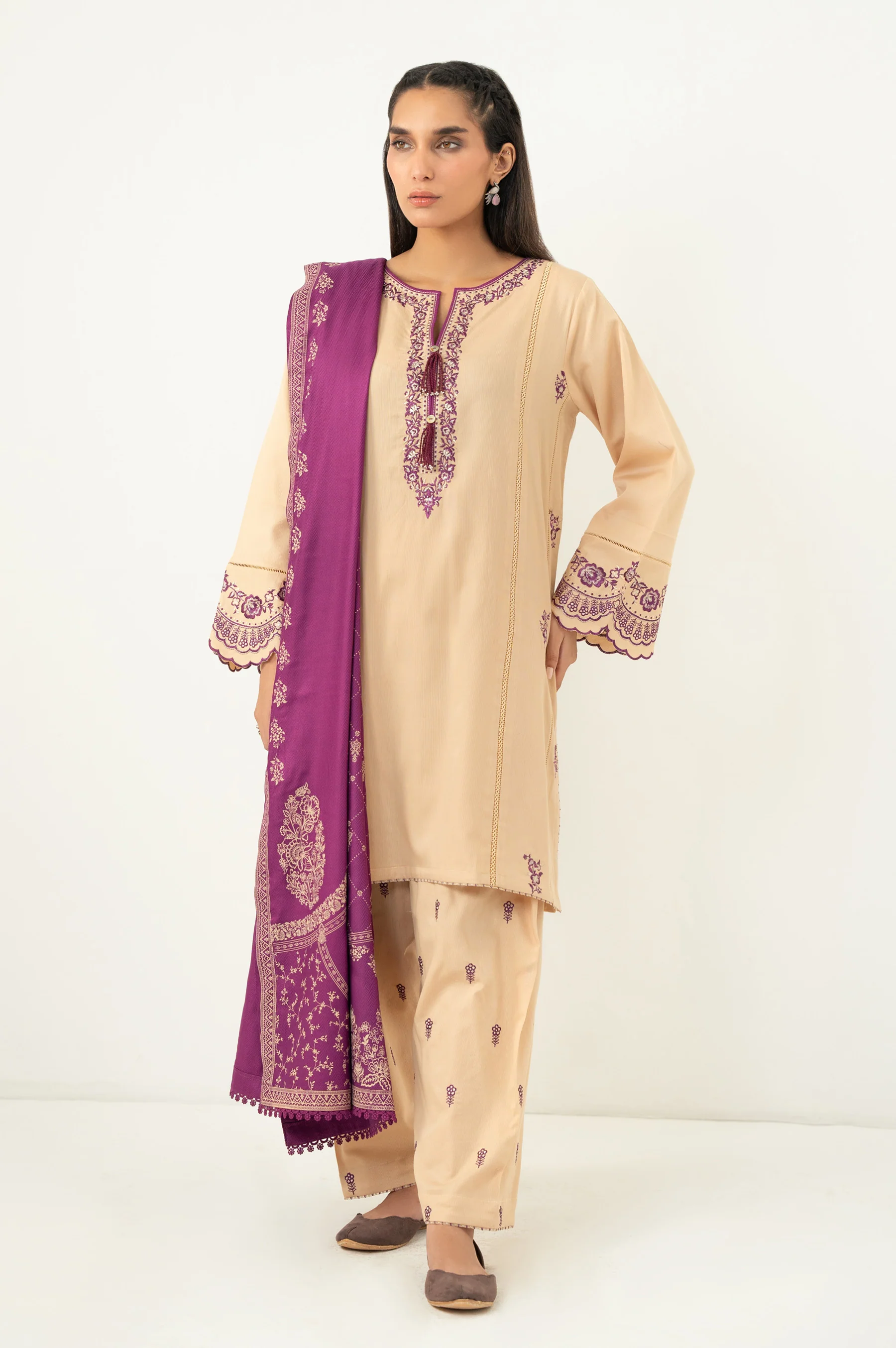 PRINTED STITCHED DUPATTA (FACTORY E-OUTLET)