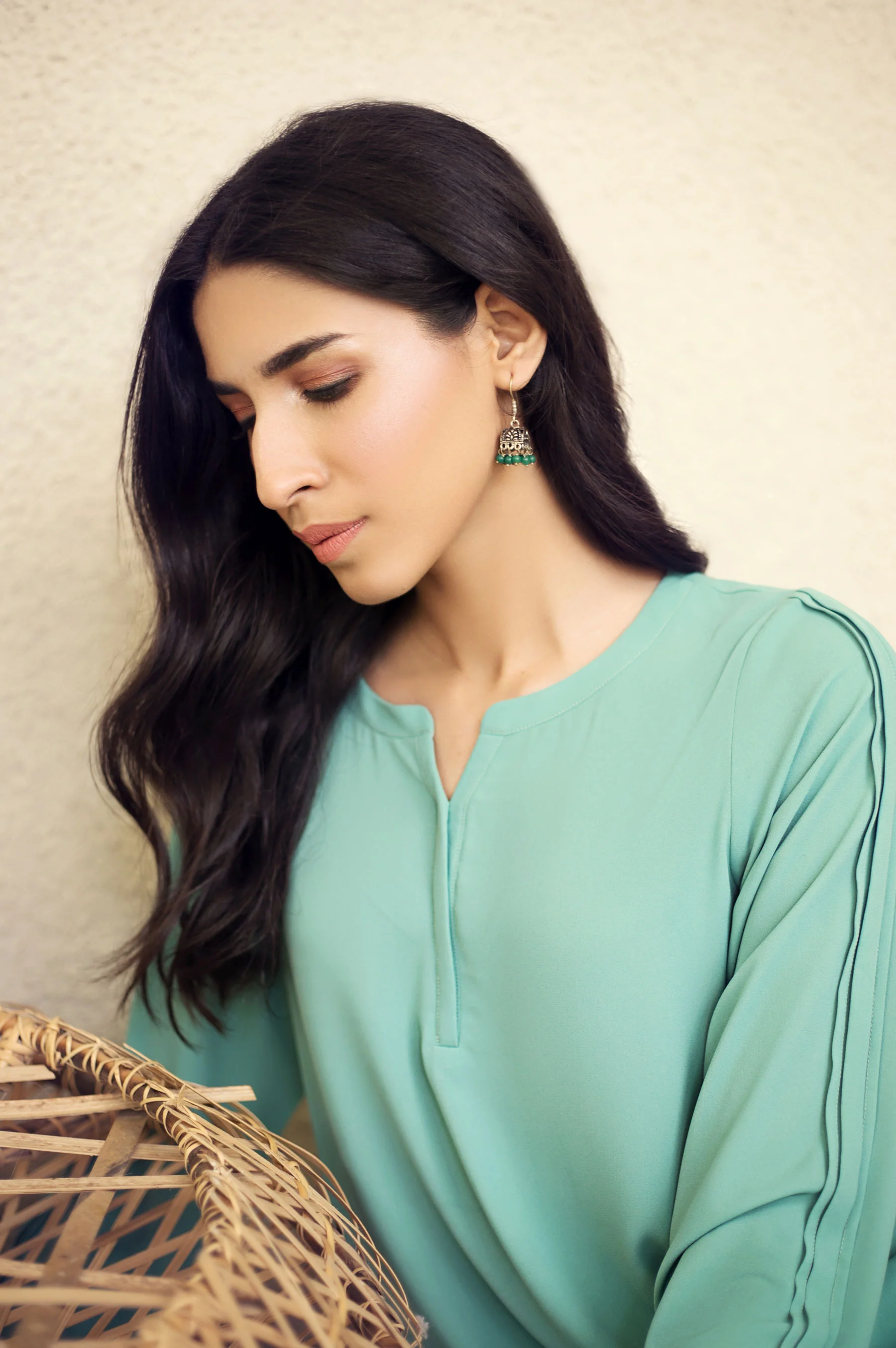 Stitched 1 Piece Embellished Shirt - Image 3