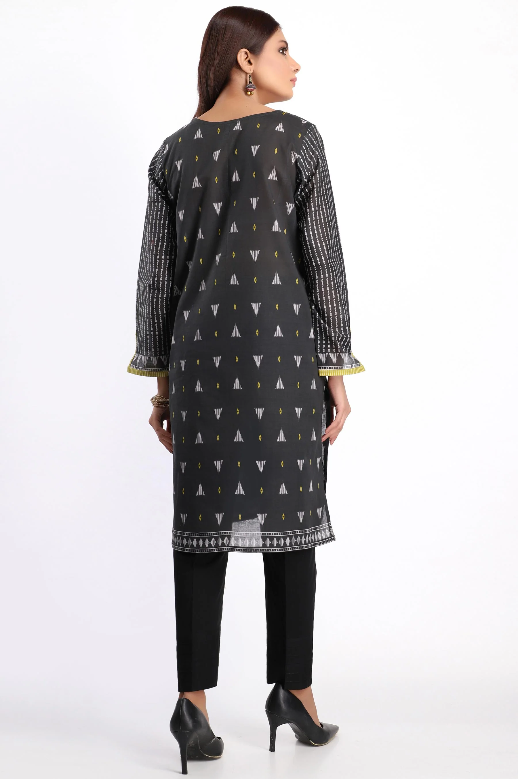 Stitched 1 Piece Embellished Shirt - Image 2