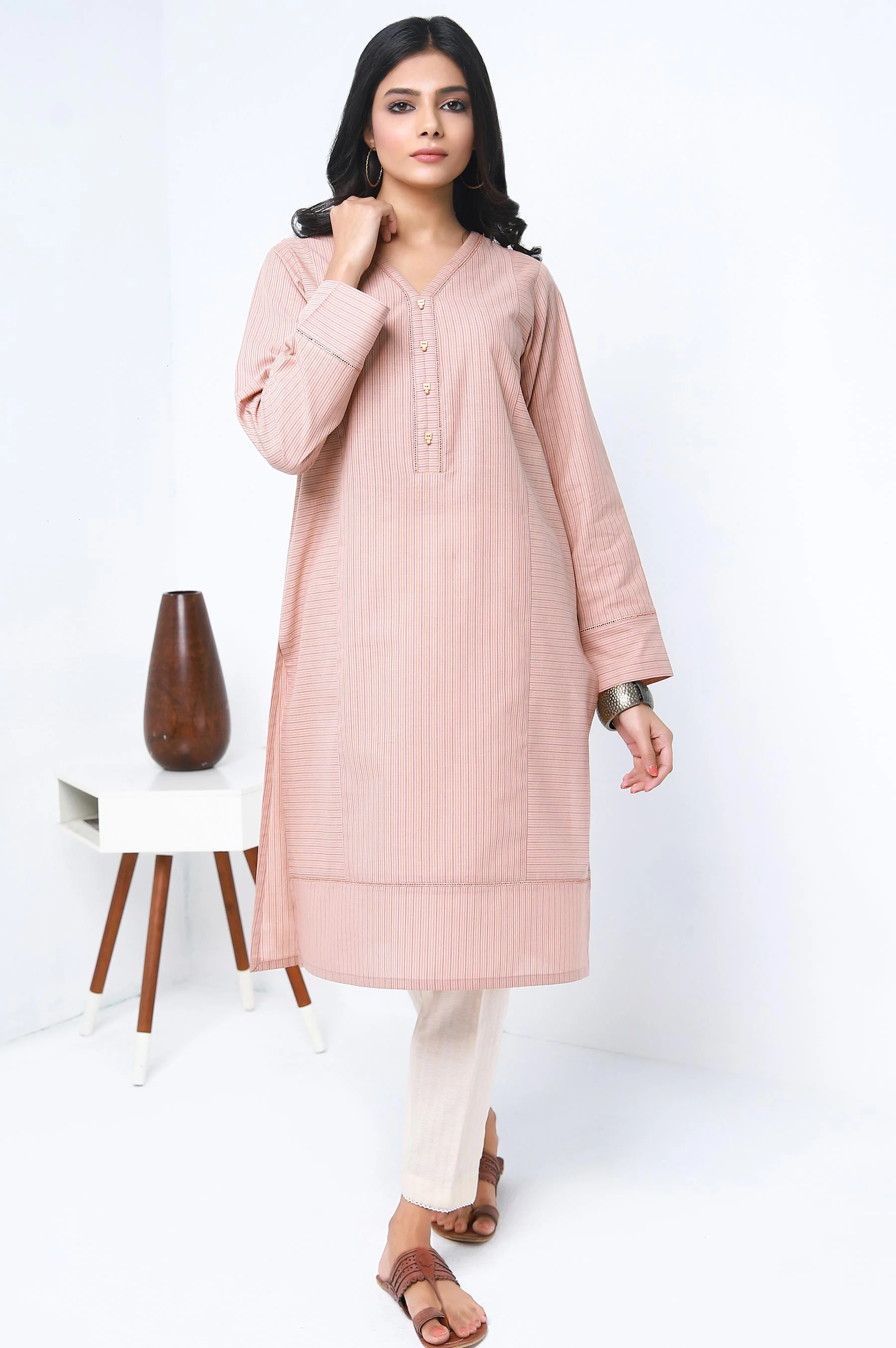 Stitched 1 Piece Embellished Shirt - Image 3