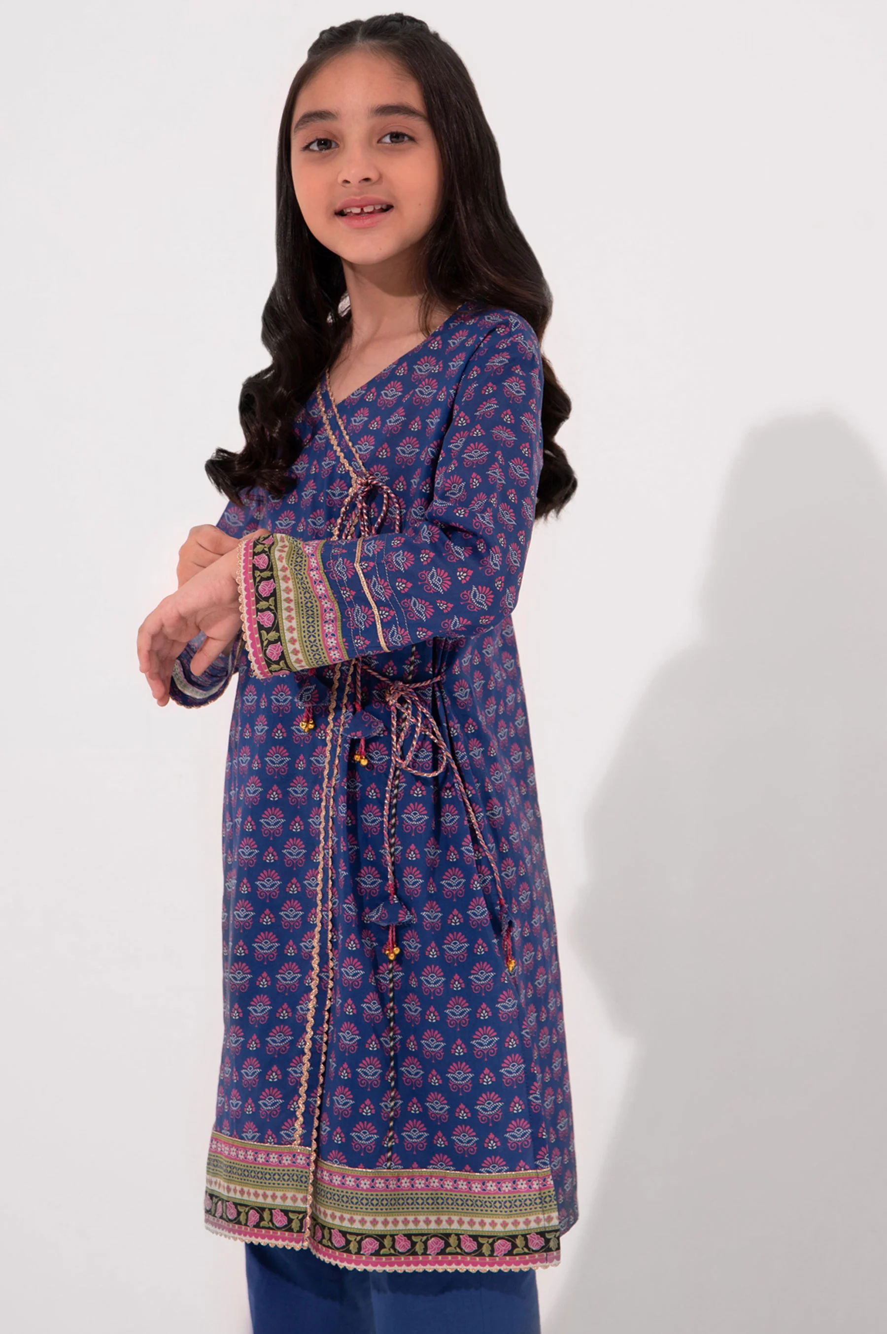 Stitched 1 Piece Embellished Lawn Shirt - Image 4