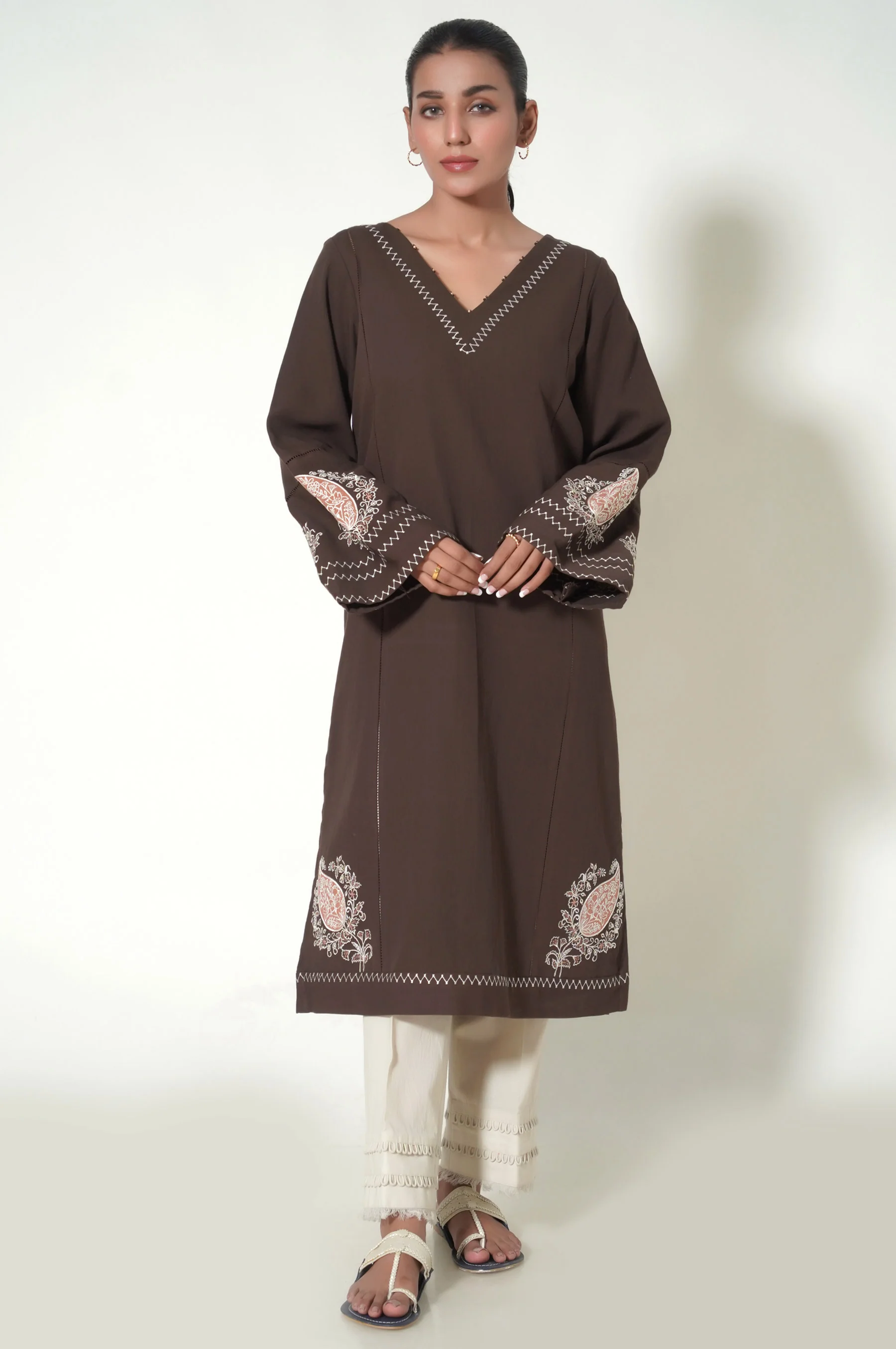 STITCHED EMBROIDERED SHIRT
