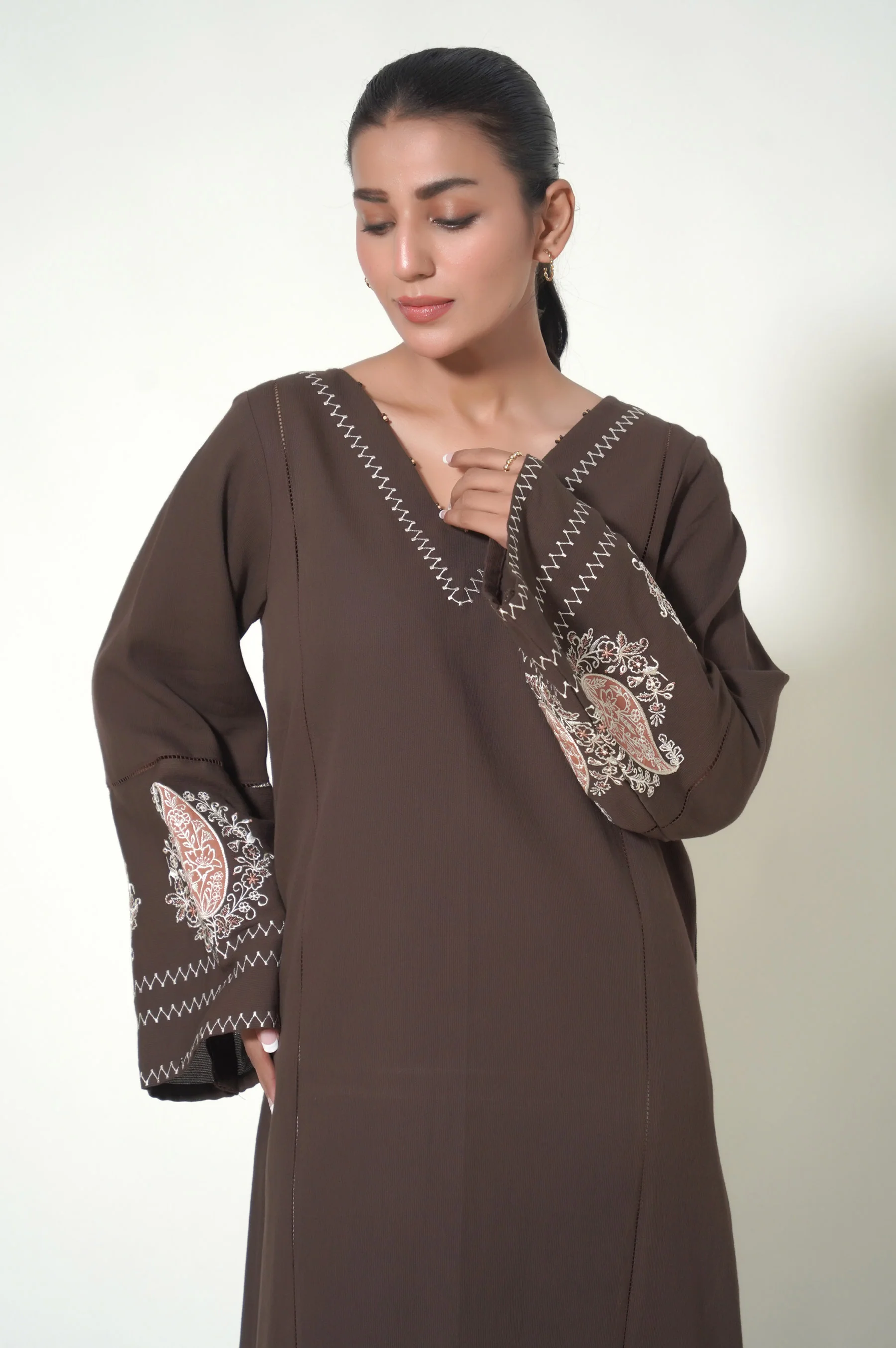 STITCHED EMBROIDERED SHIRT - Image 4