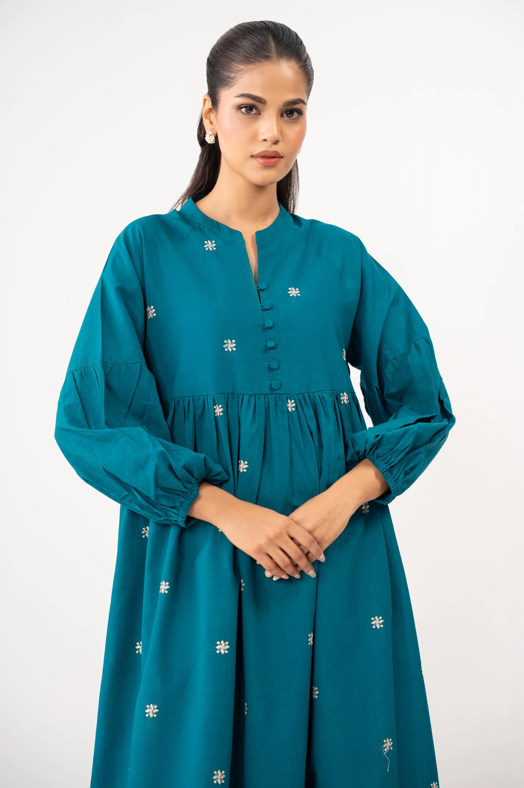 EMBROIDERED DRESS - Image 2