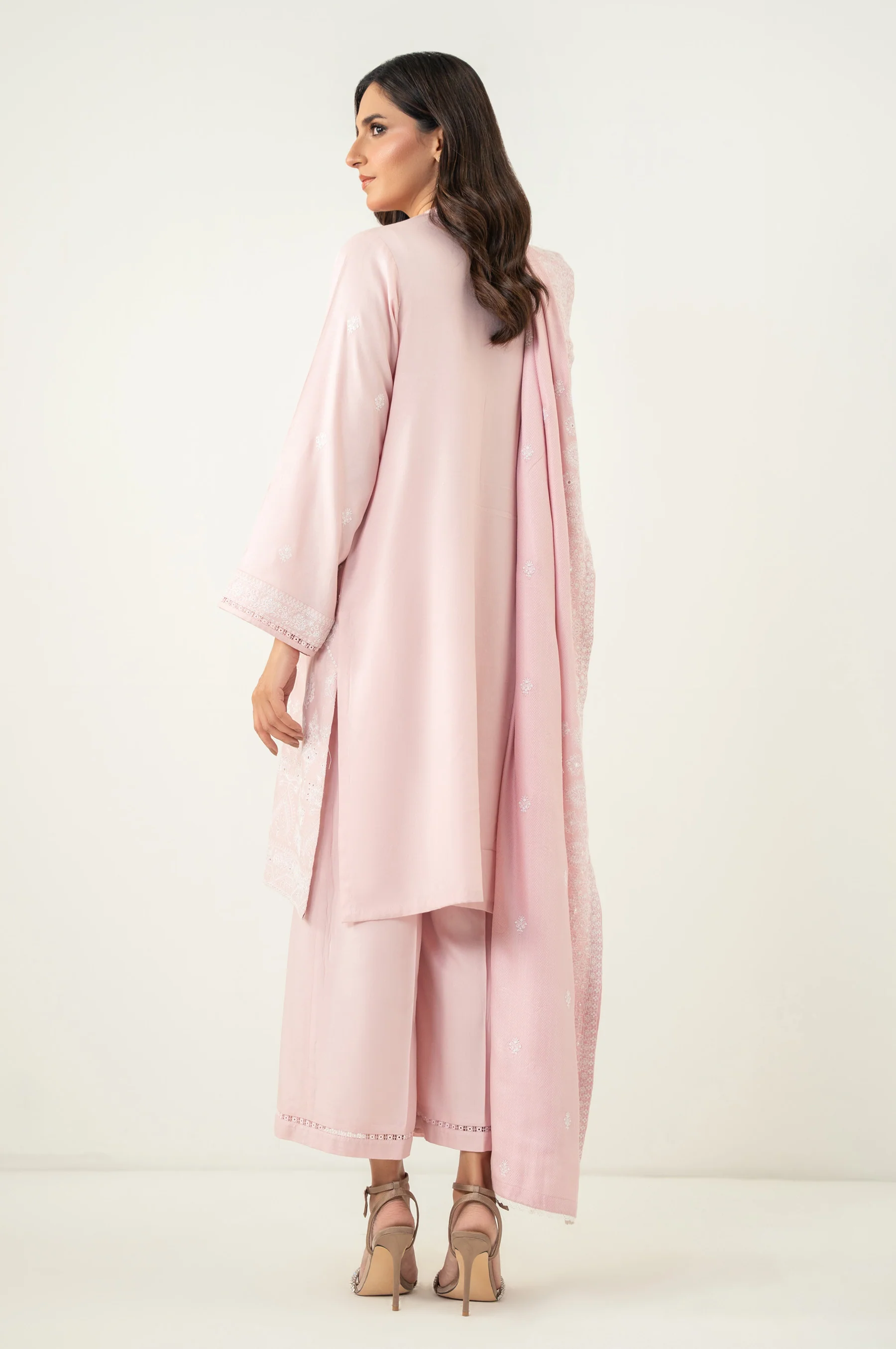 STITCHED CHIKANKARI SUIT - Image 3