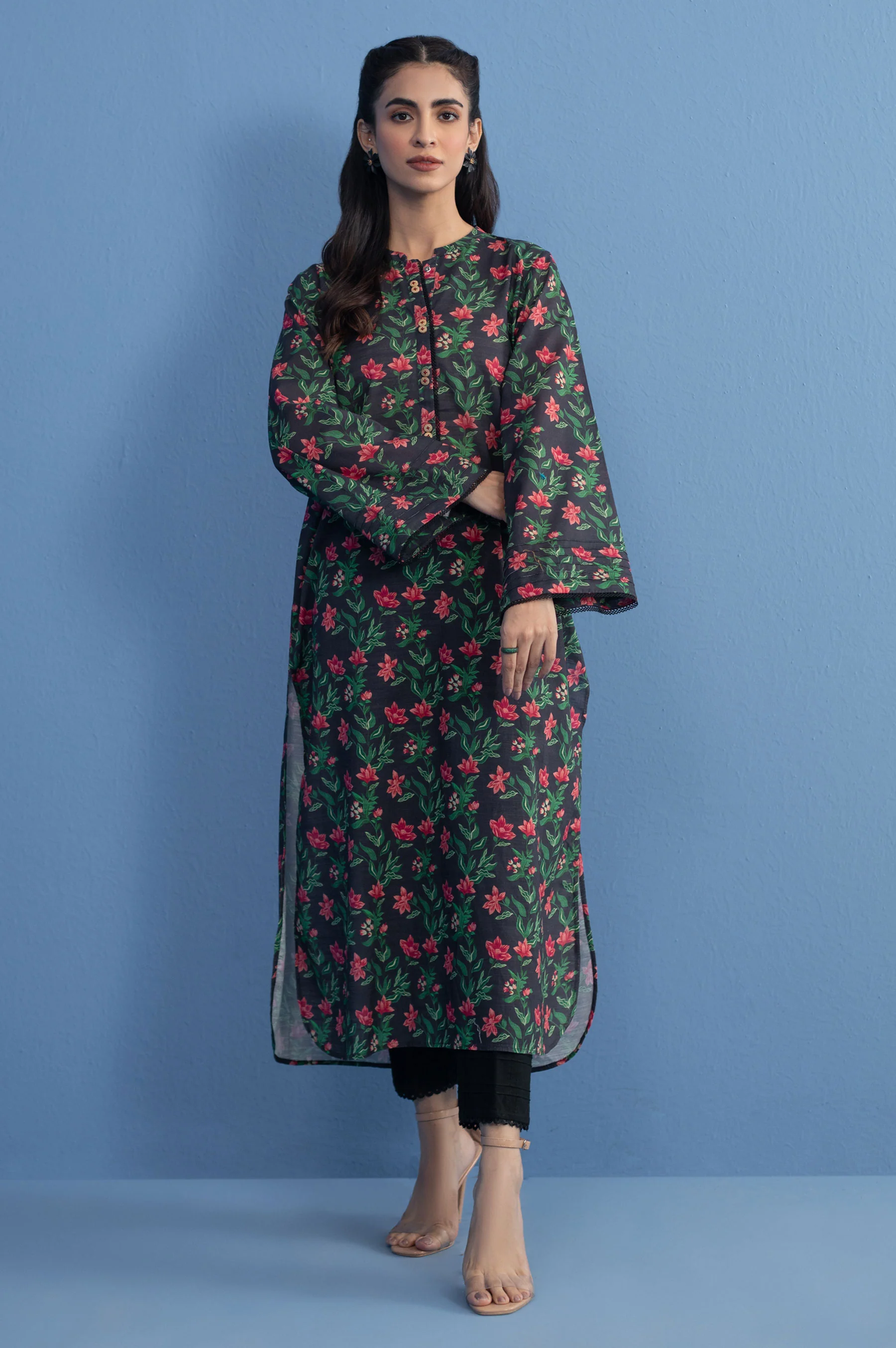 Stitched 1 Piece Printed Cottle Shirt