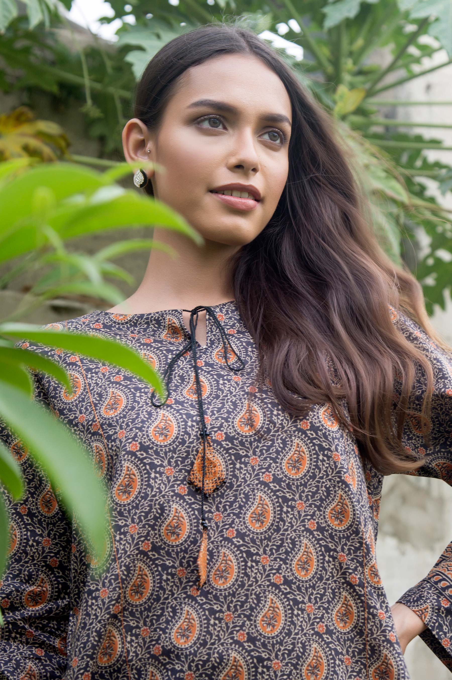 Stitched 1 Piece Printed Lawn Shirt - Image 4