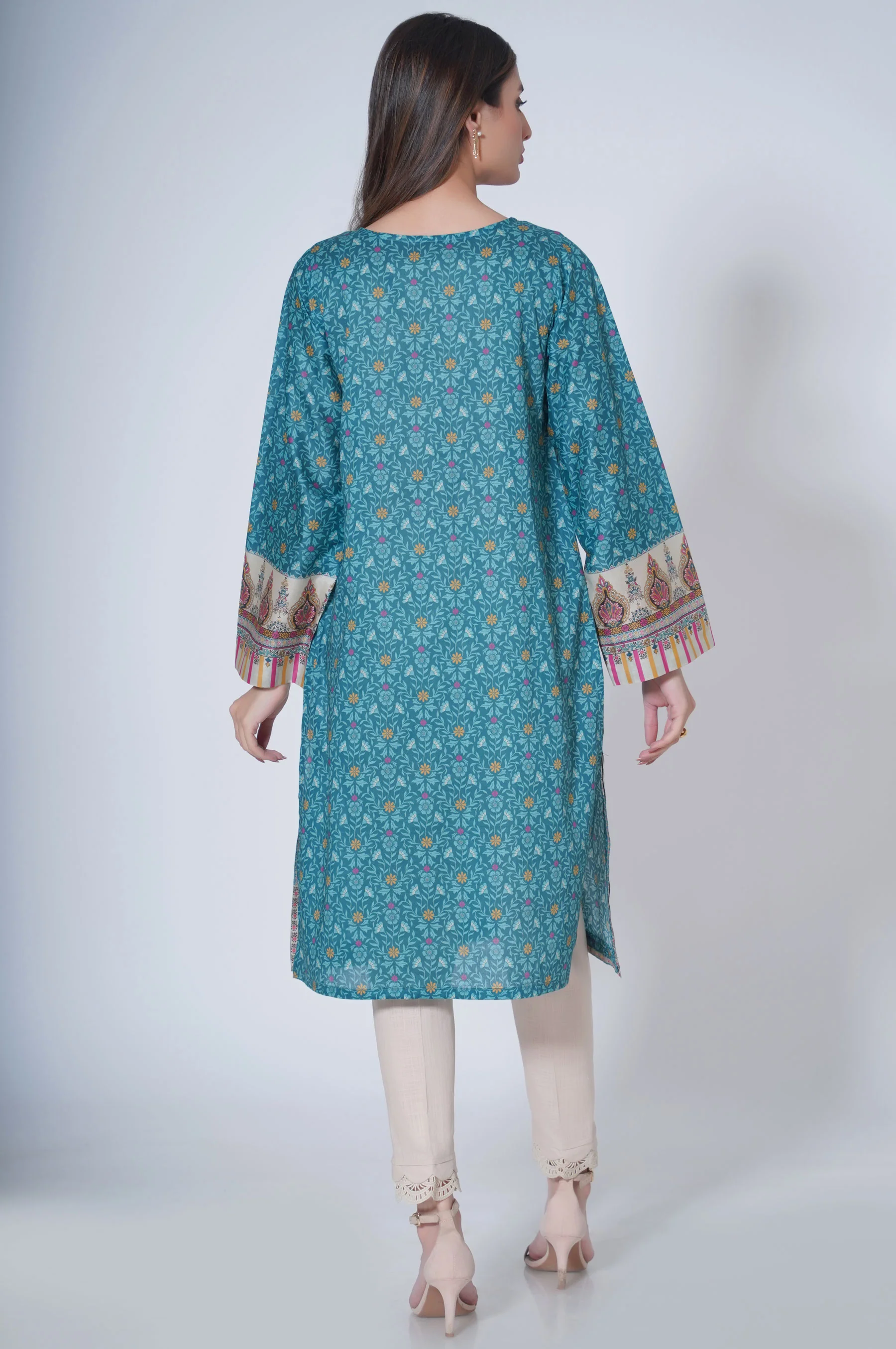 Stitched 1 Piece Printed Lawn - Image 3