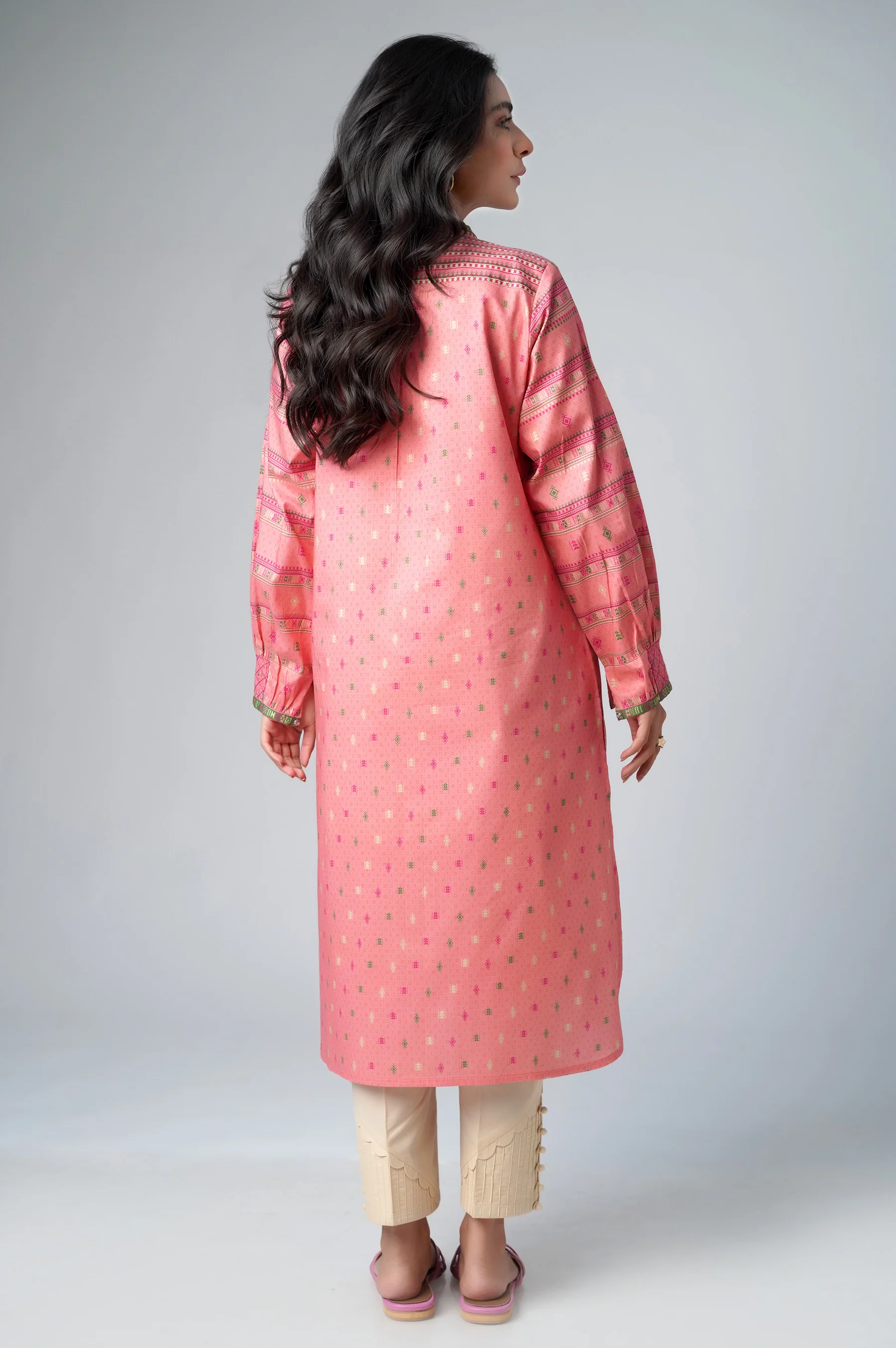 Stitched 1 Piece Printed Lawn Shirt - Image 3