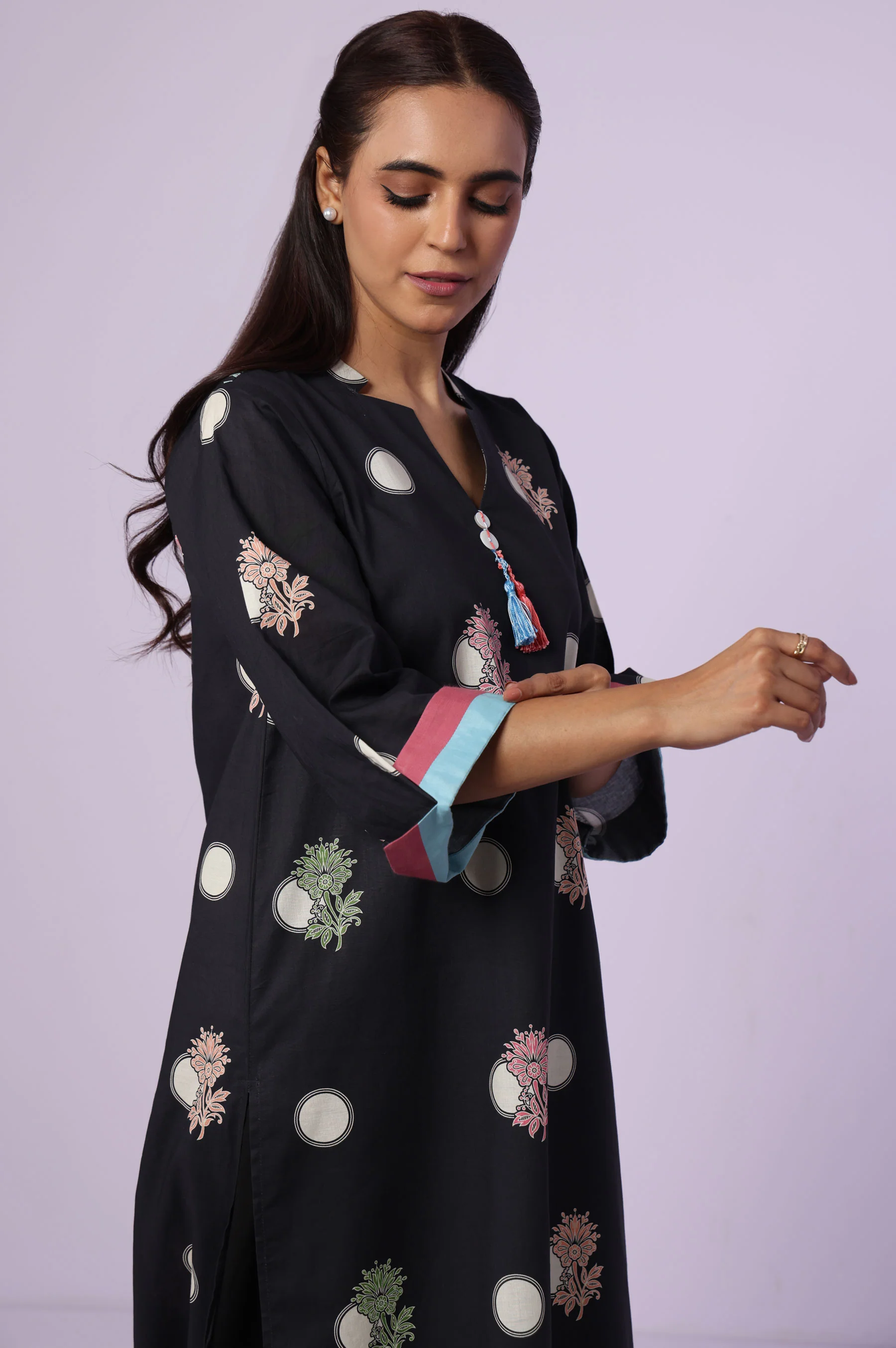 Stitched 1 Piece Printed Lawn Shirt - Image 3