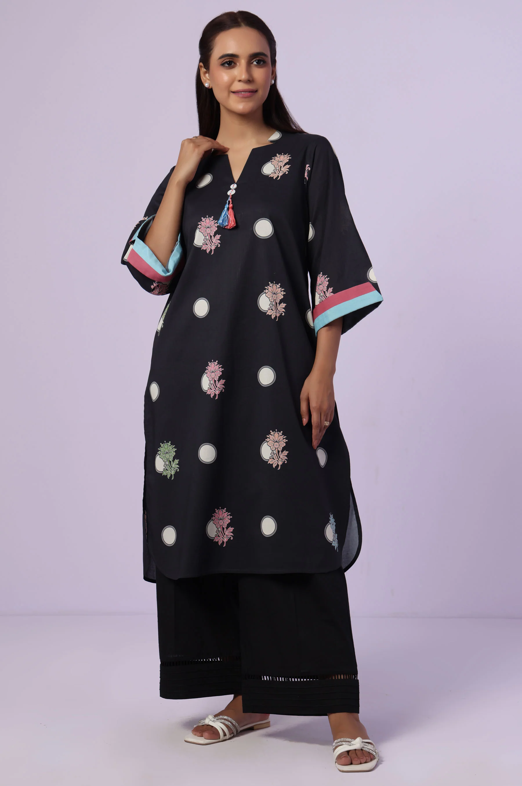 Stitched 1 Piece Printed Lawn Shirt - Image 4