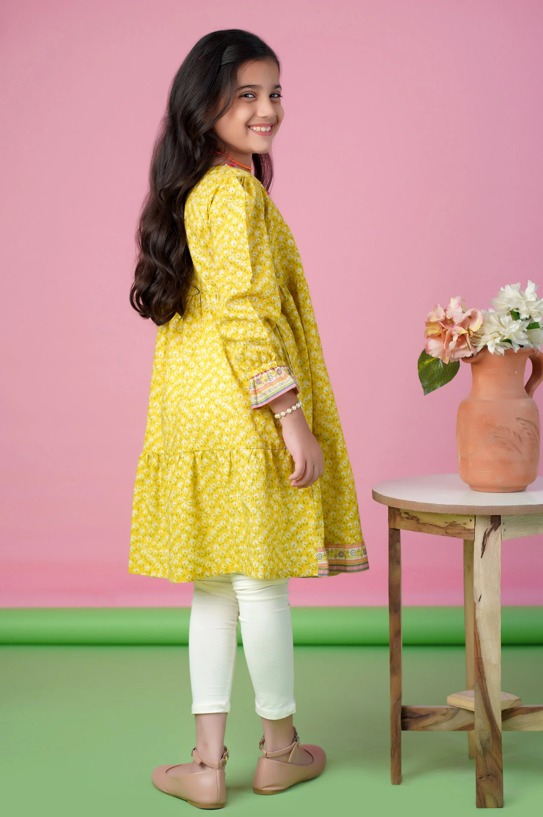 Stitched 1 Piece Printed Khaddar Shirt - Image 4