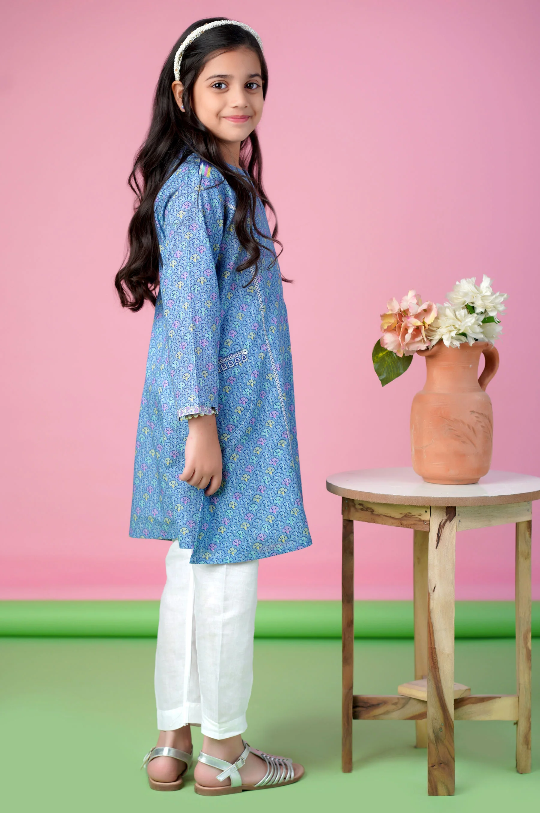 Stitched 1 Piece Printed Khaddar Shirt - Image 3