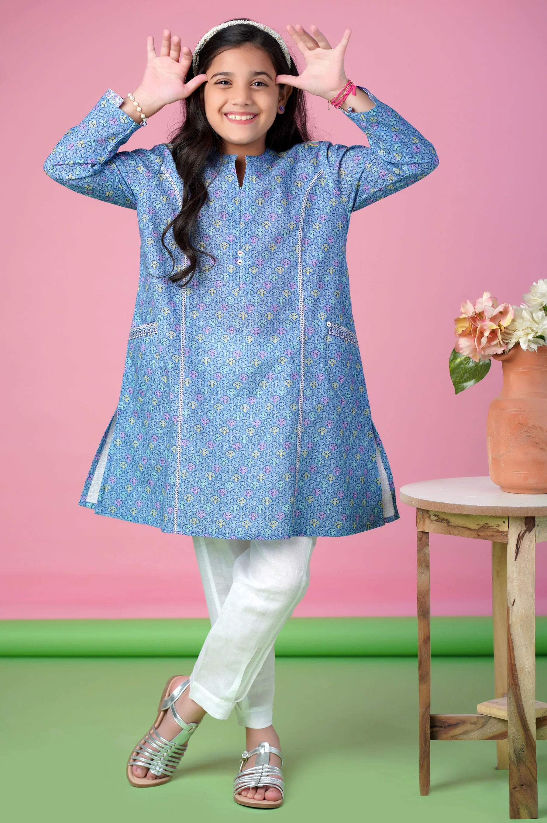 Stitched 1 Piece Printed Khaddar Shirt - Image 5