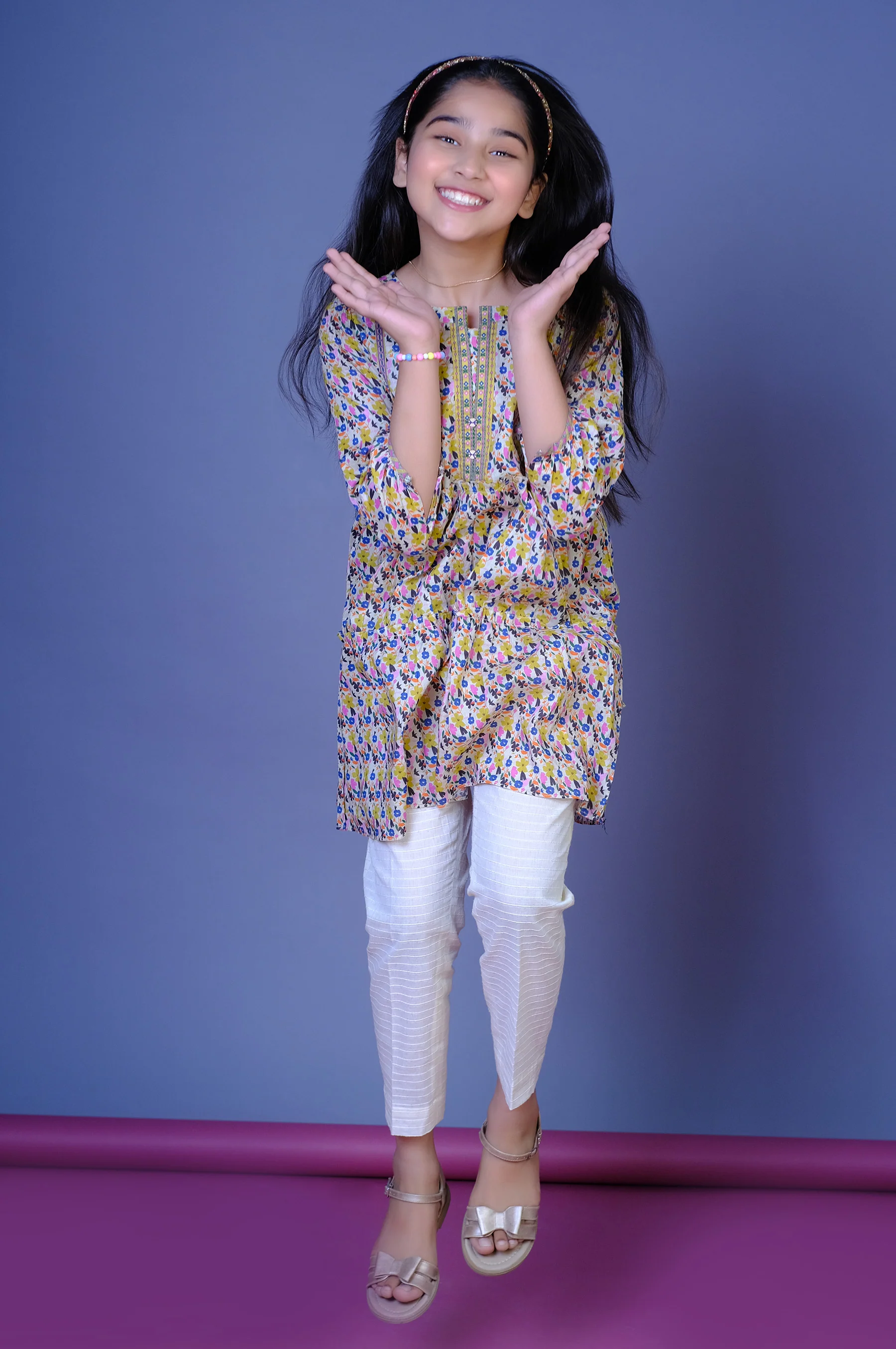 Stitched 1 Printed Lawn Shirt - Image 2
