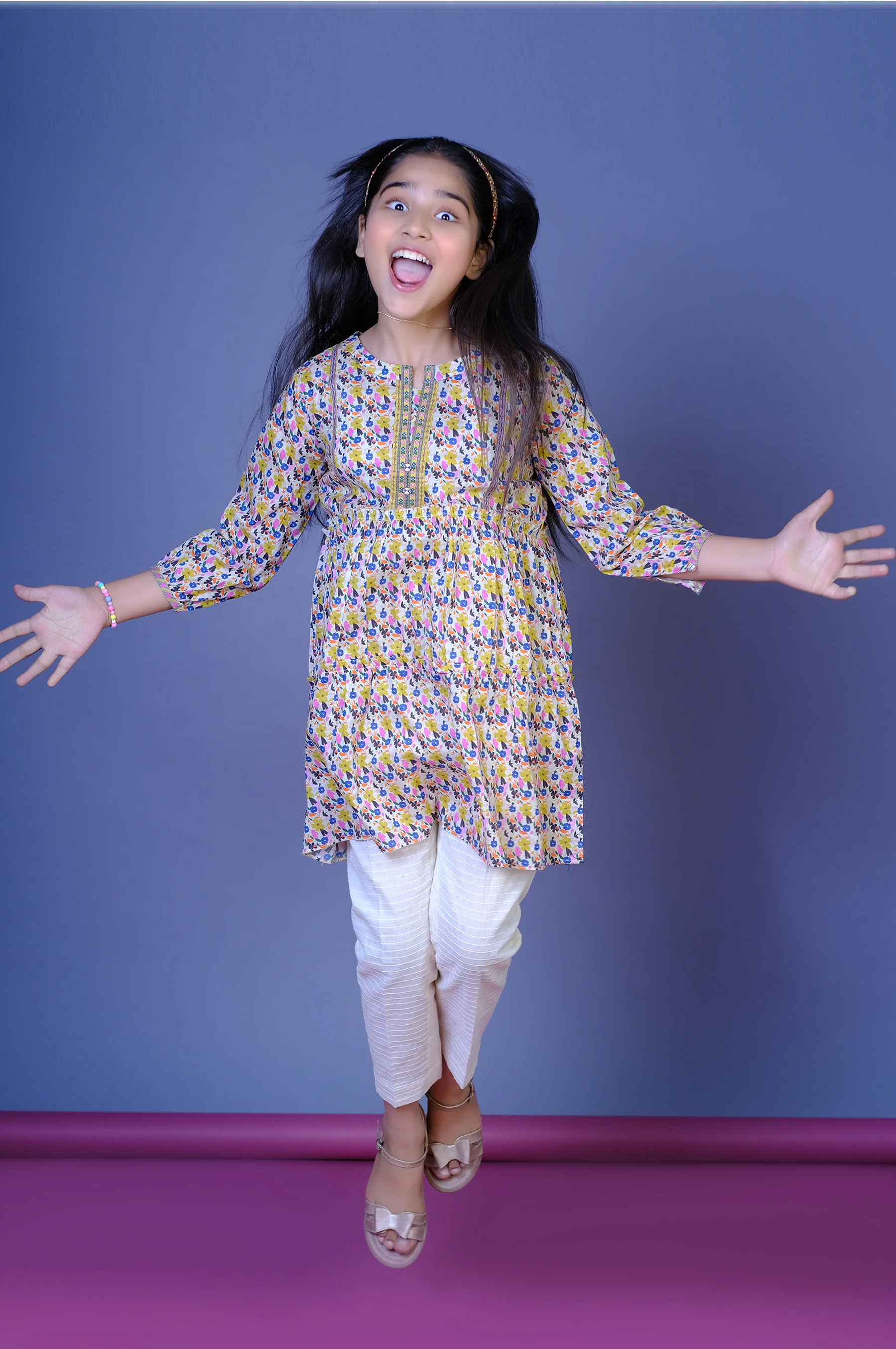 Stitched 1 Printed Lawn Shirt - Image 3