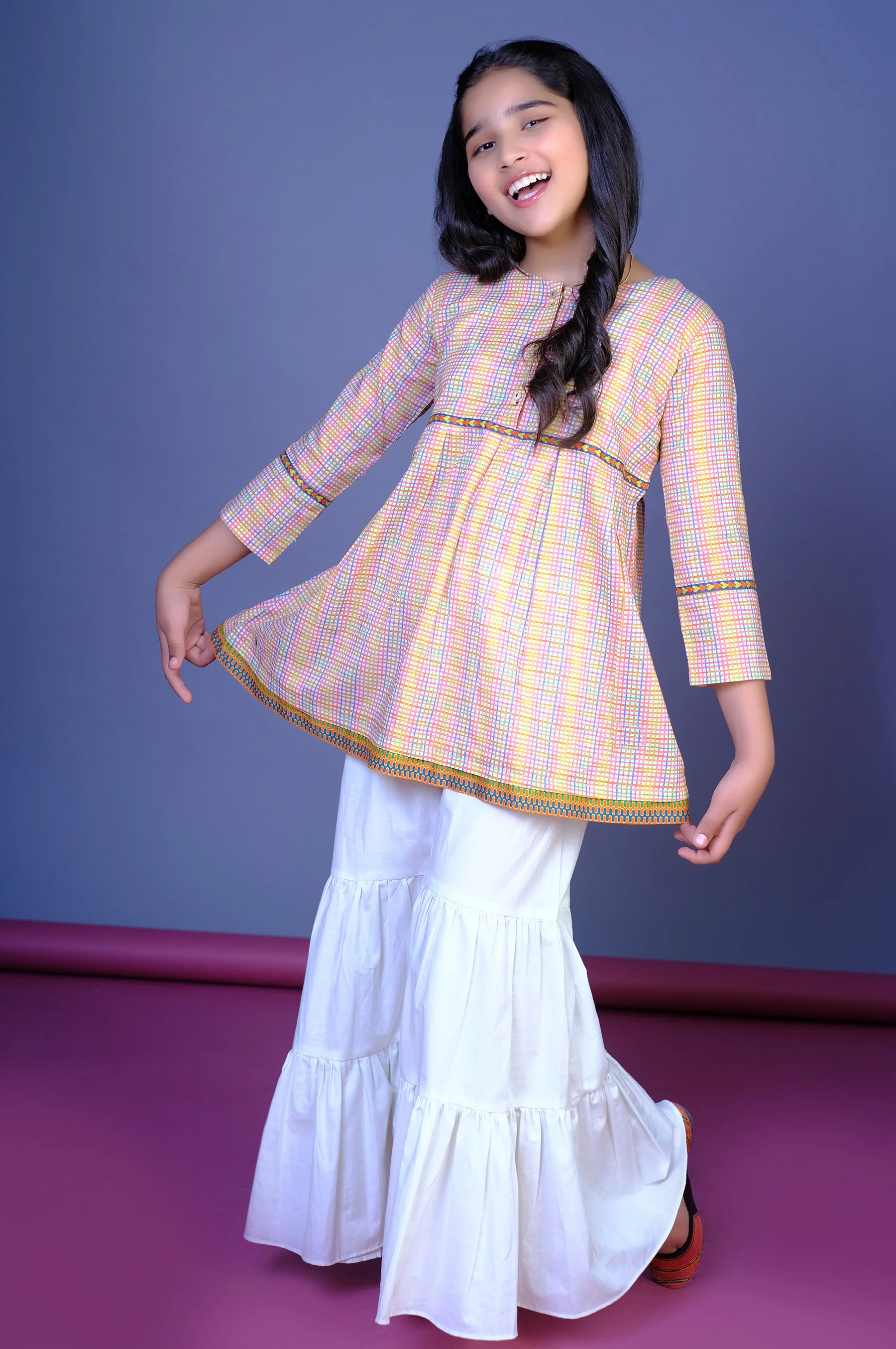 Stitched 1 Printed Lawn Shirt - Image 2