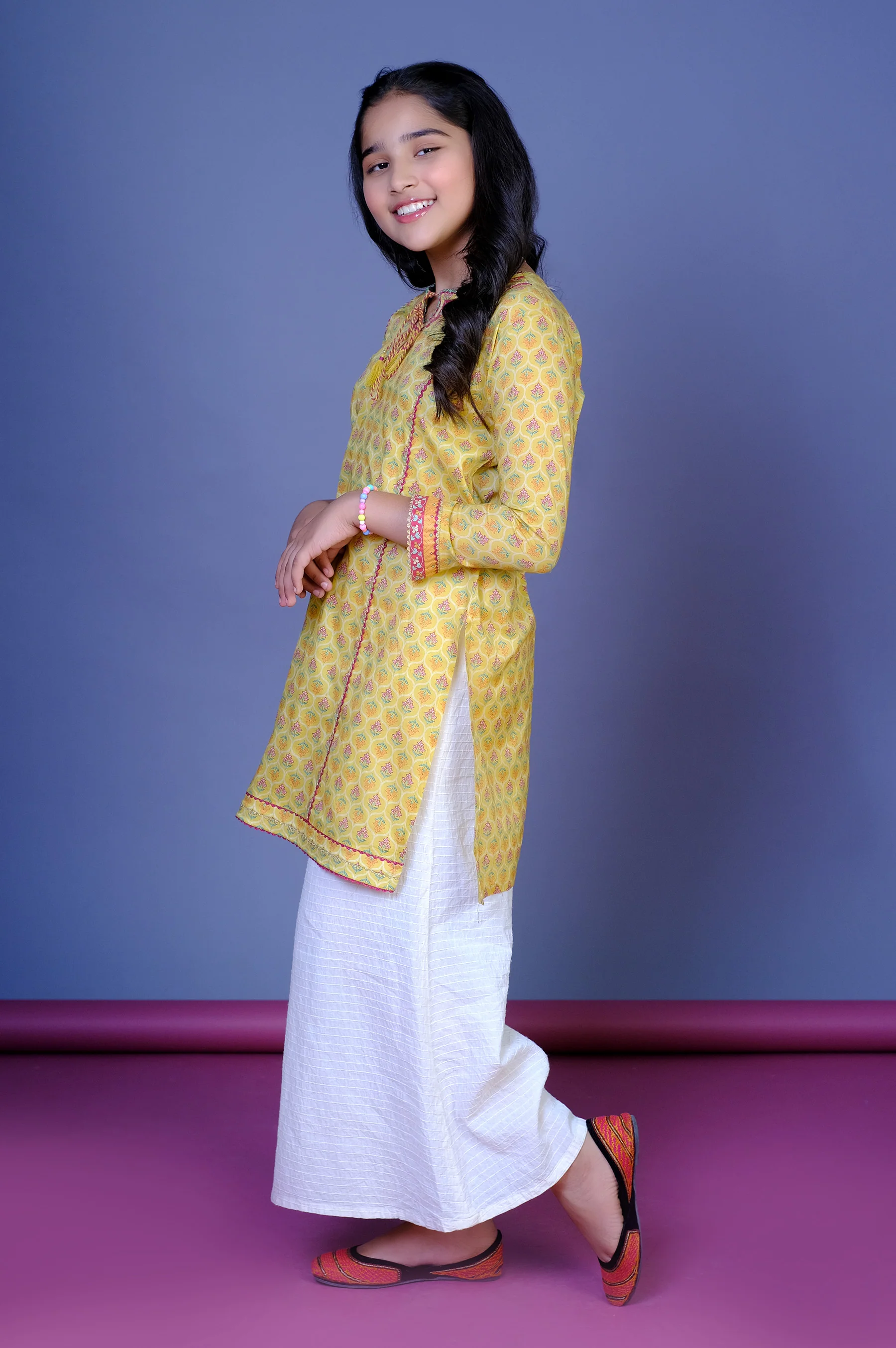 Stitched 1 Printed Lawn Shirt - Image 7