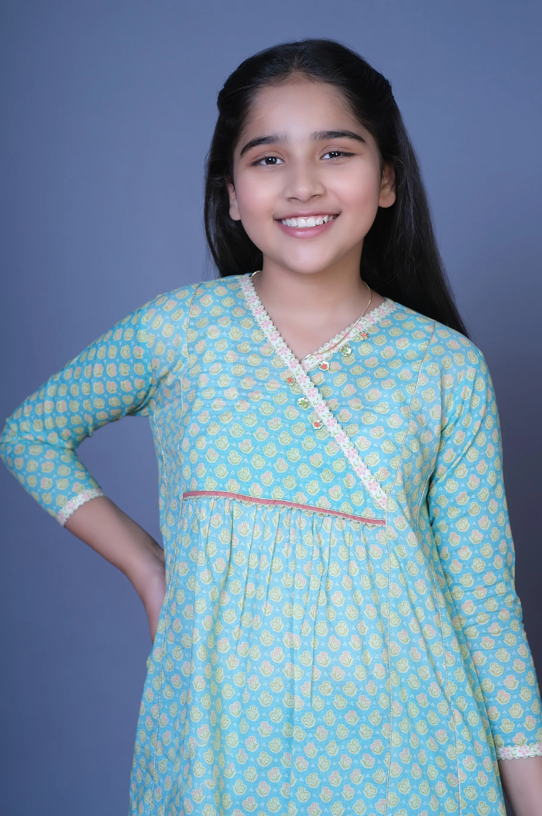 Stitched 1 Printed Lawn Shirt - Image 3