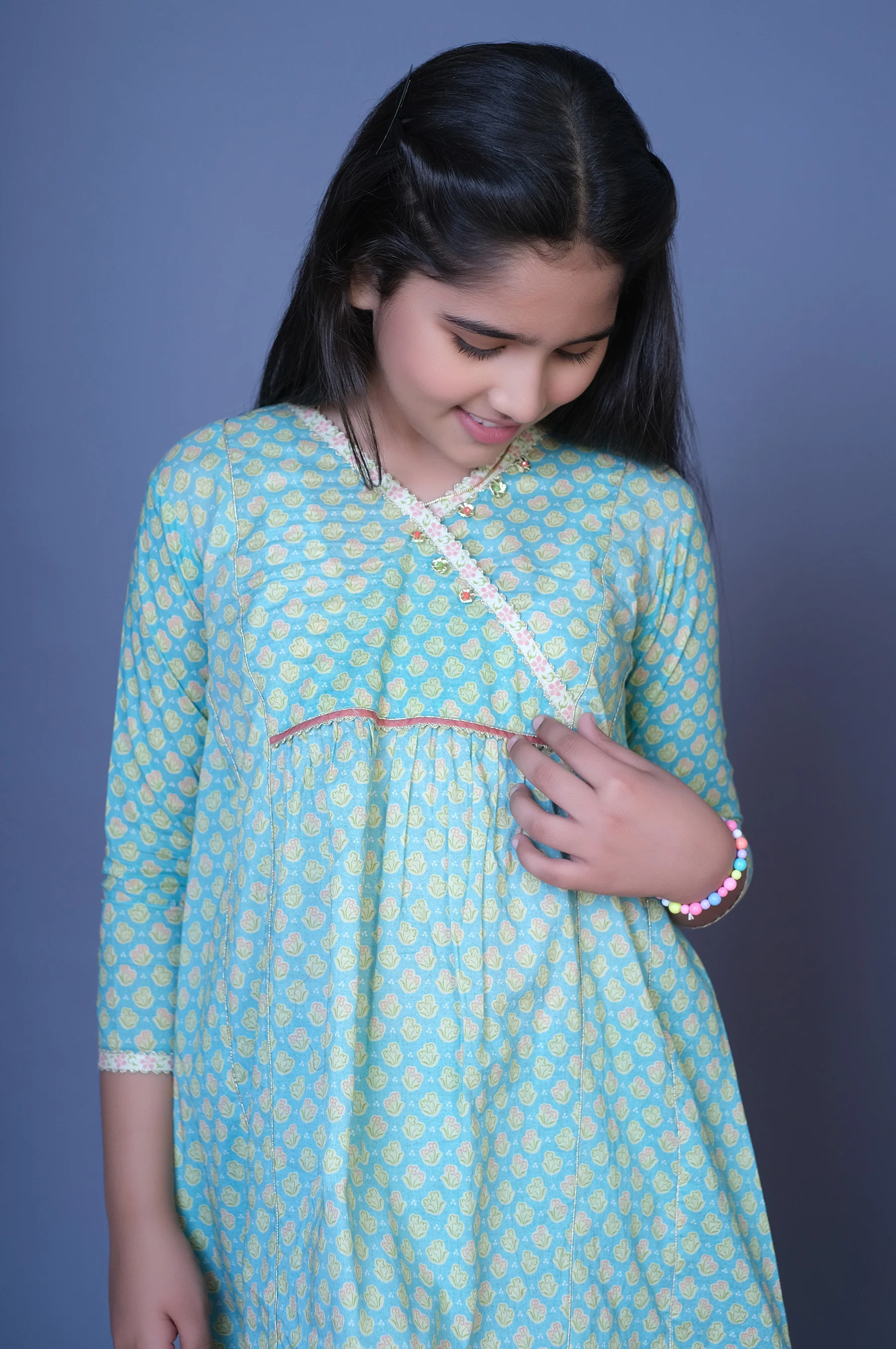 Stitched 1 Printed Lawn Shirt - Image 4