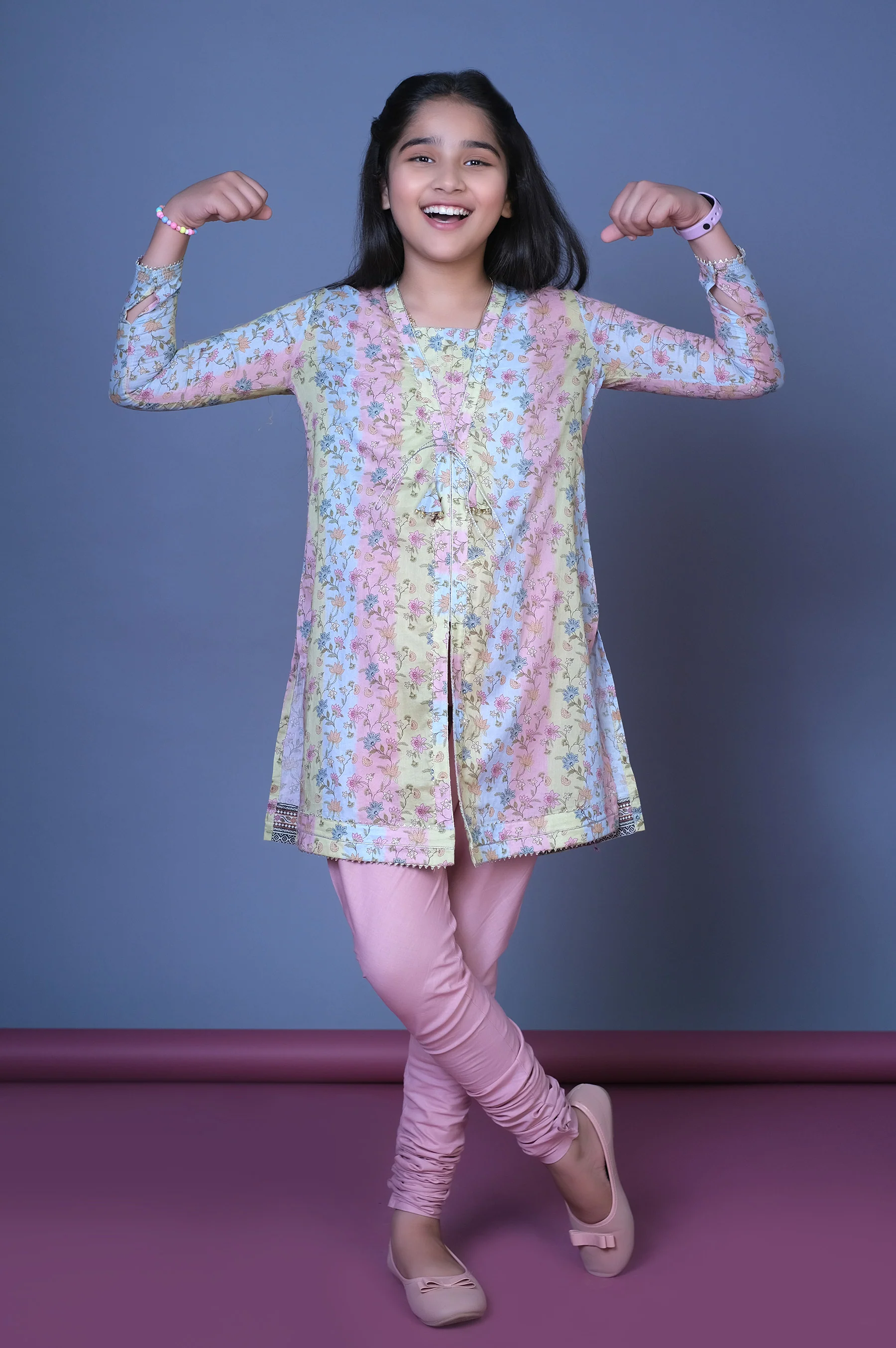 Stitched 1 Printed Lawn Shirt - Image 3