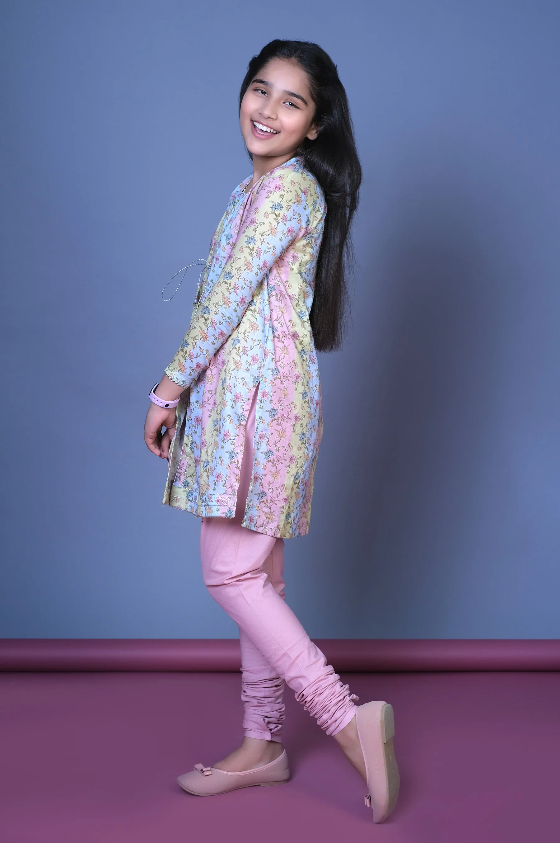 Stitched 1 Printed Lawn Shirt - Image 4