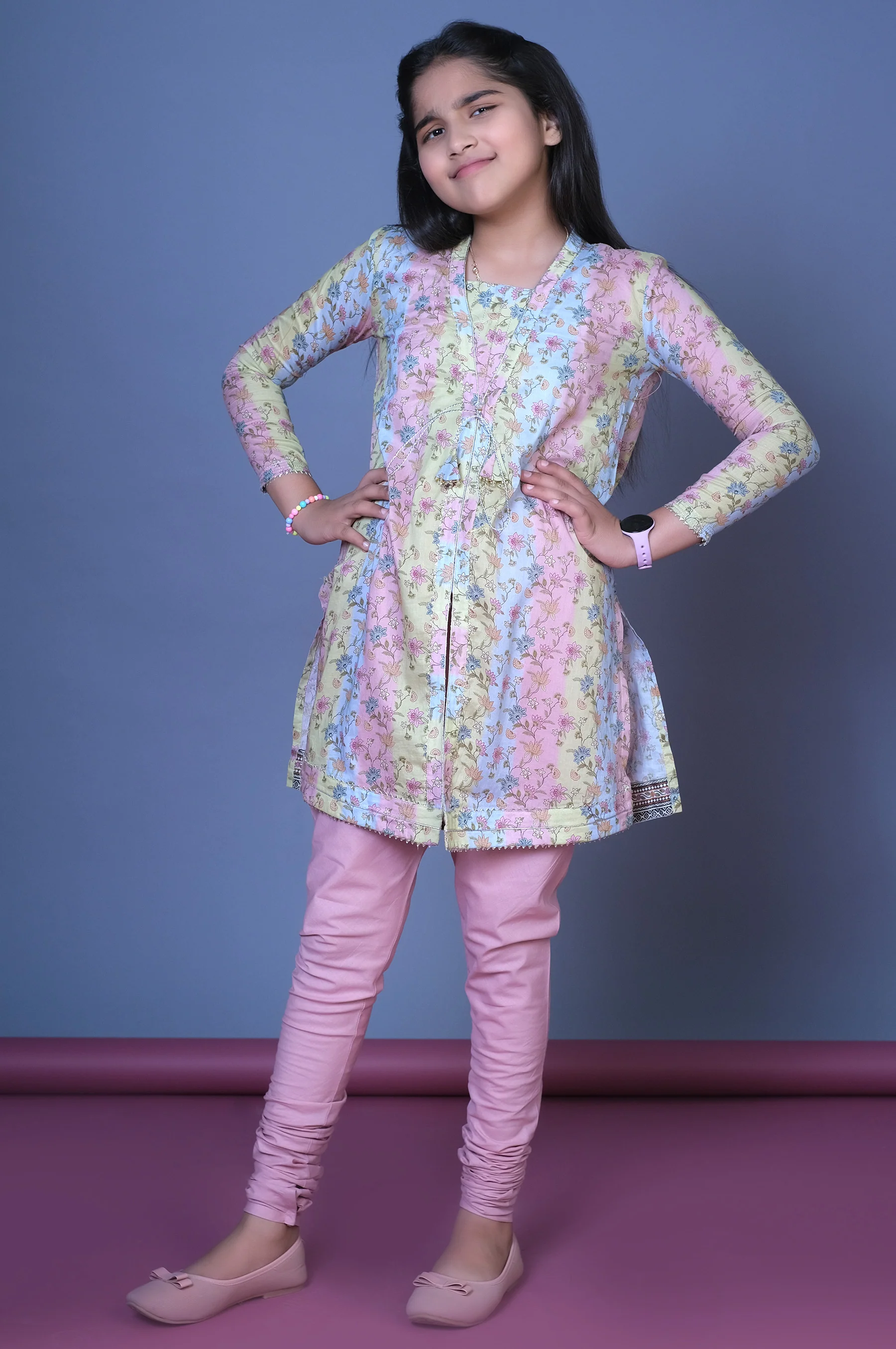 Stitched 1 Printed Lawn Shirt - Image 5