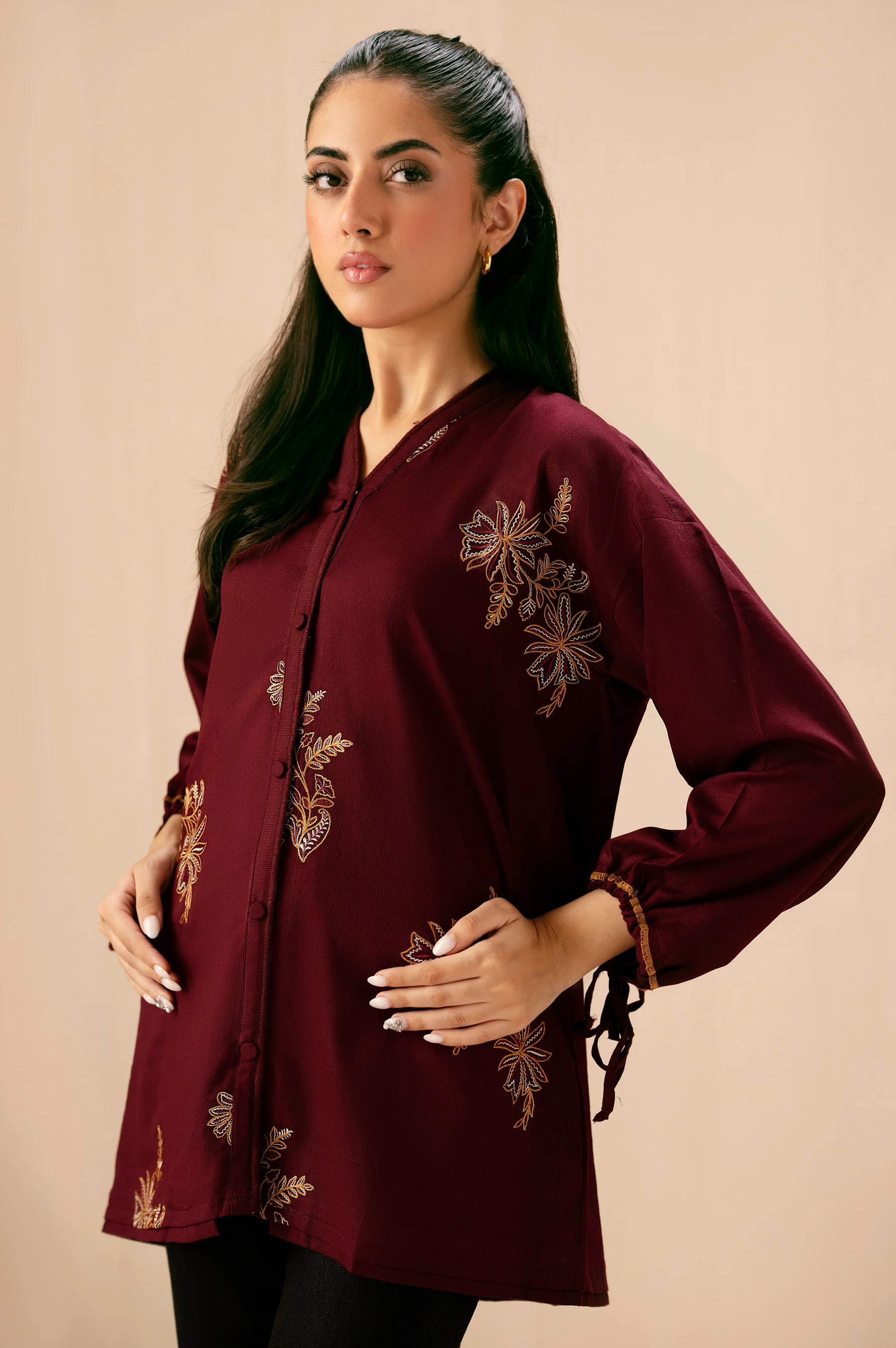 EMBROIDERED TOP - Image 2