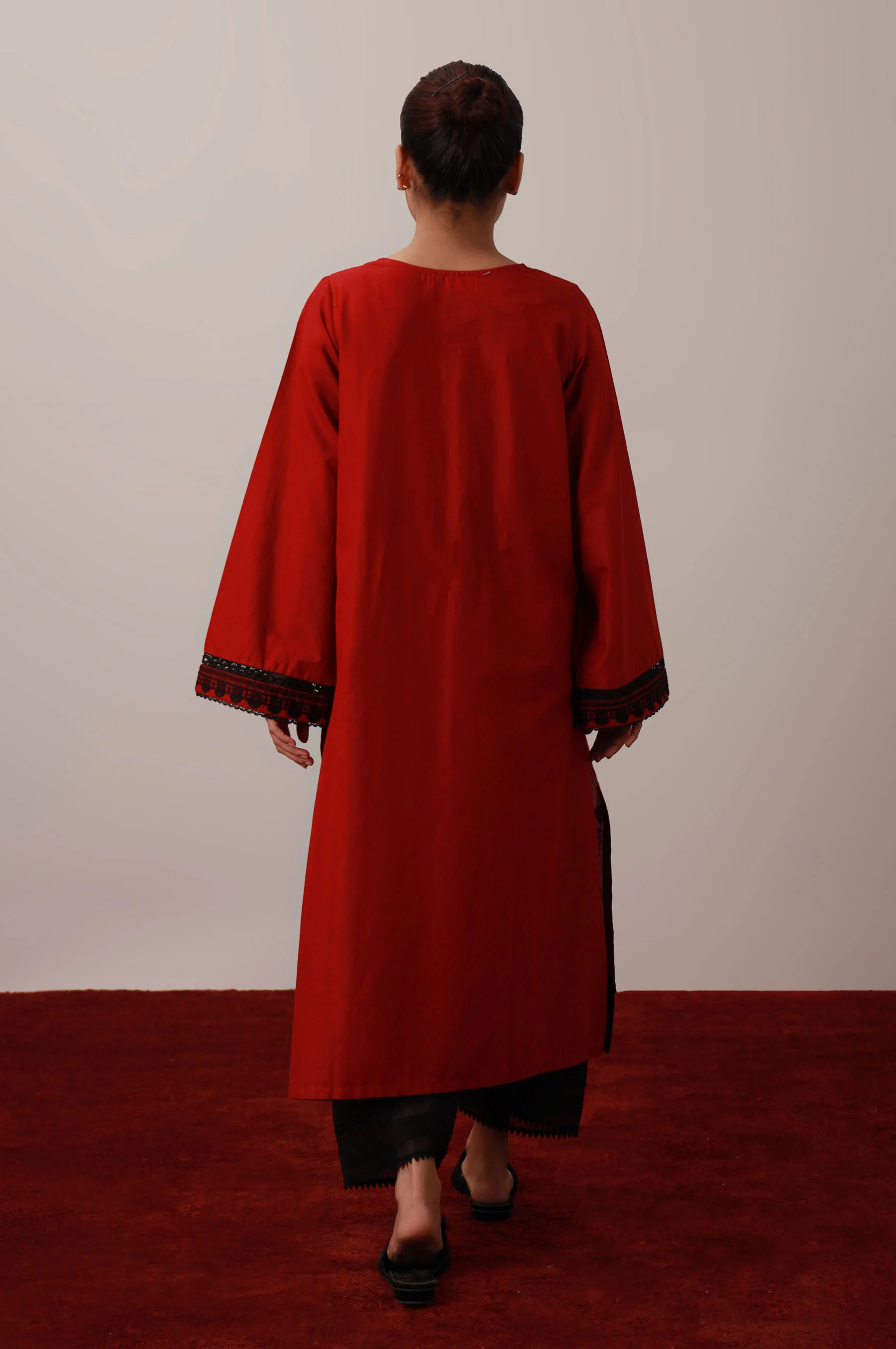 Stitch 1 Piece Chikankari Shirt - Image 3
