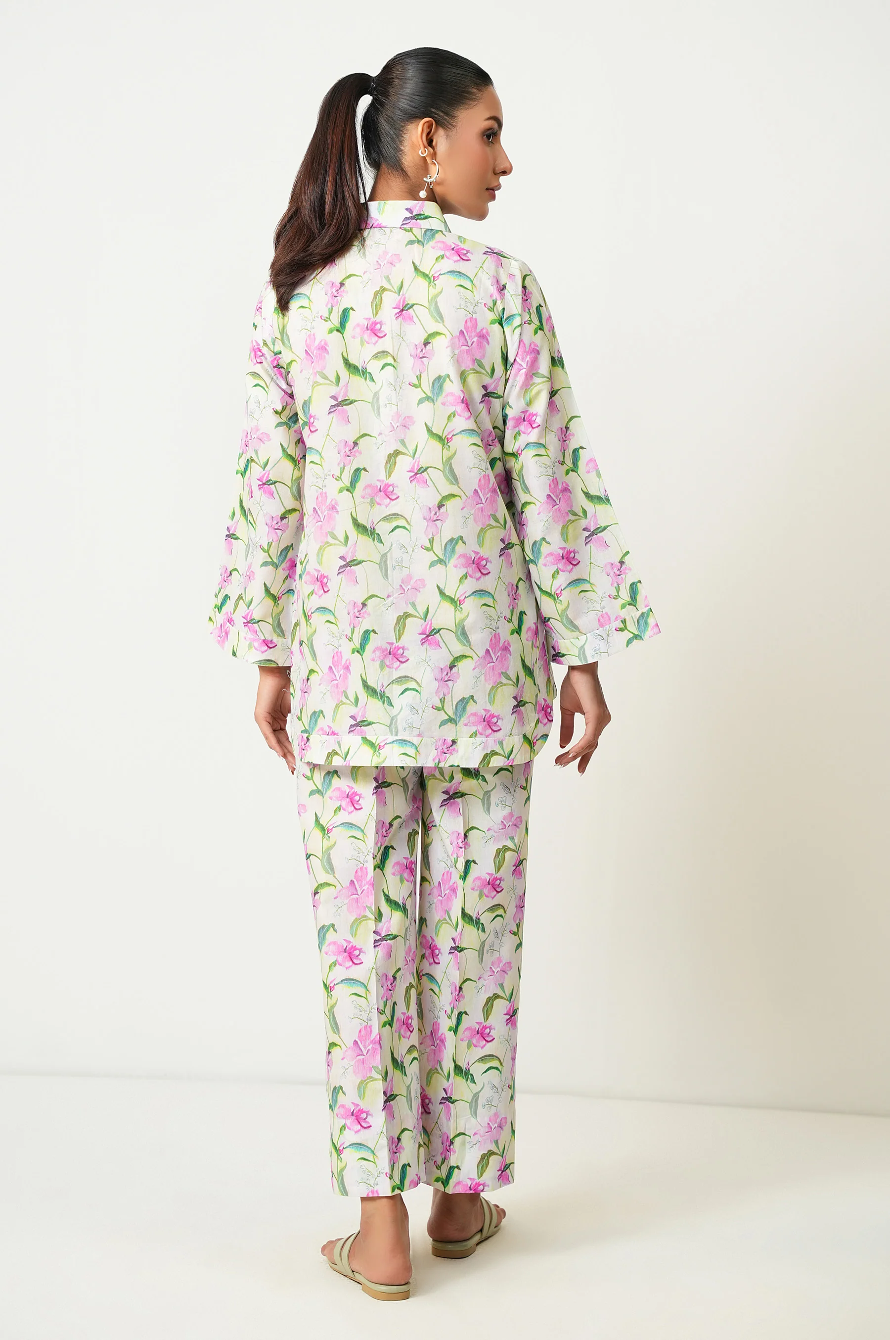 PRINTED LAWN STITCHED SHIRT - Image 3