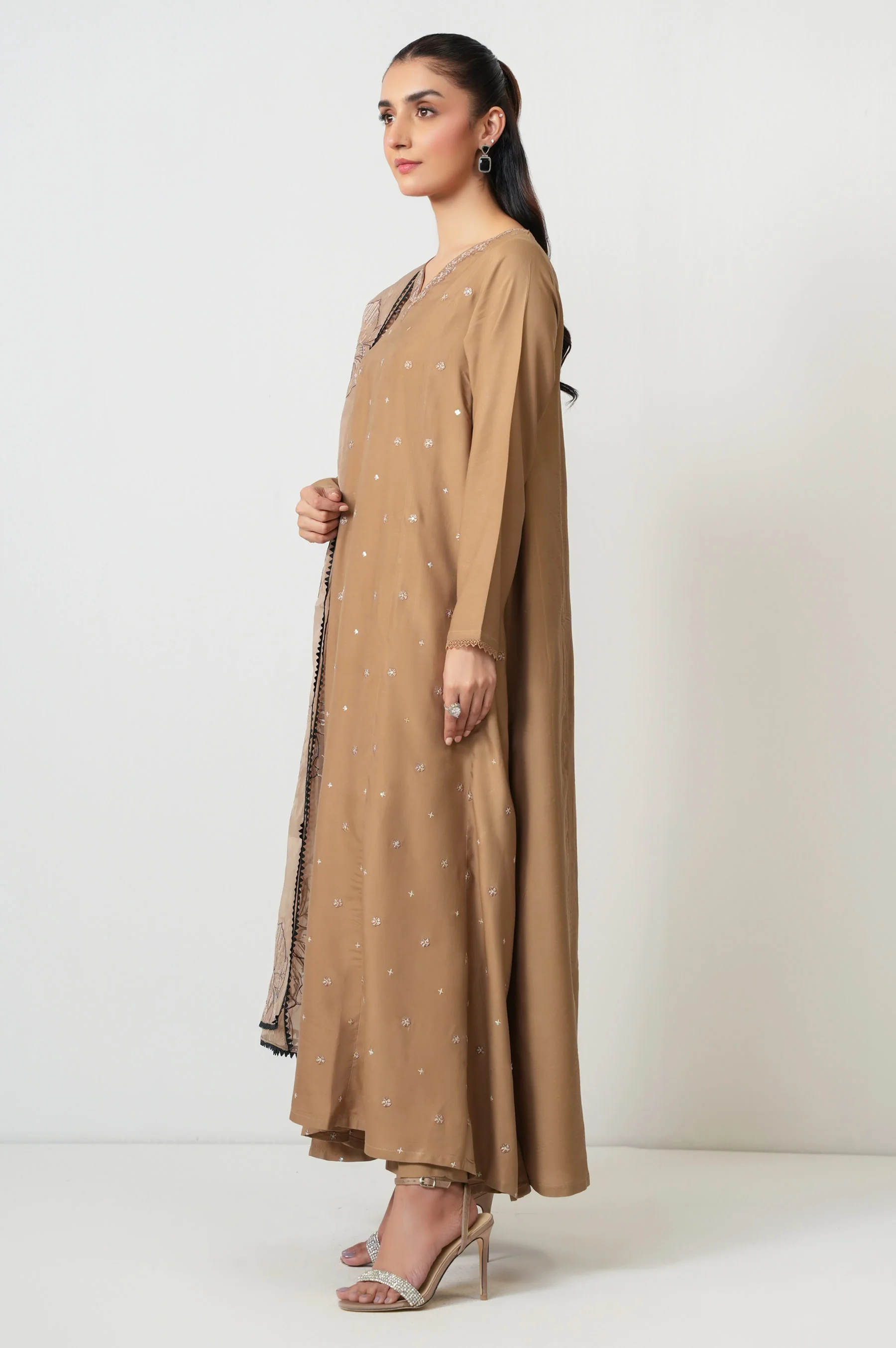 EMBROIDERED OAK SILK STITCHED SHIRT - Image 3