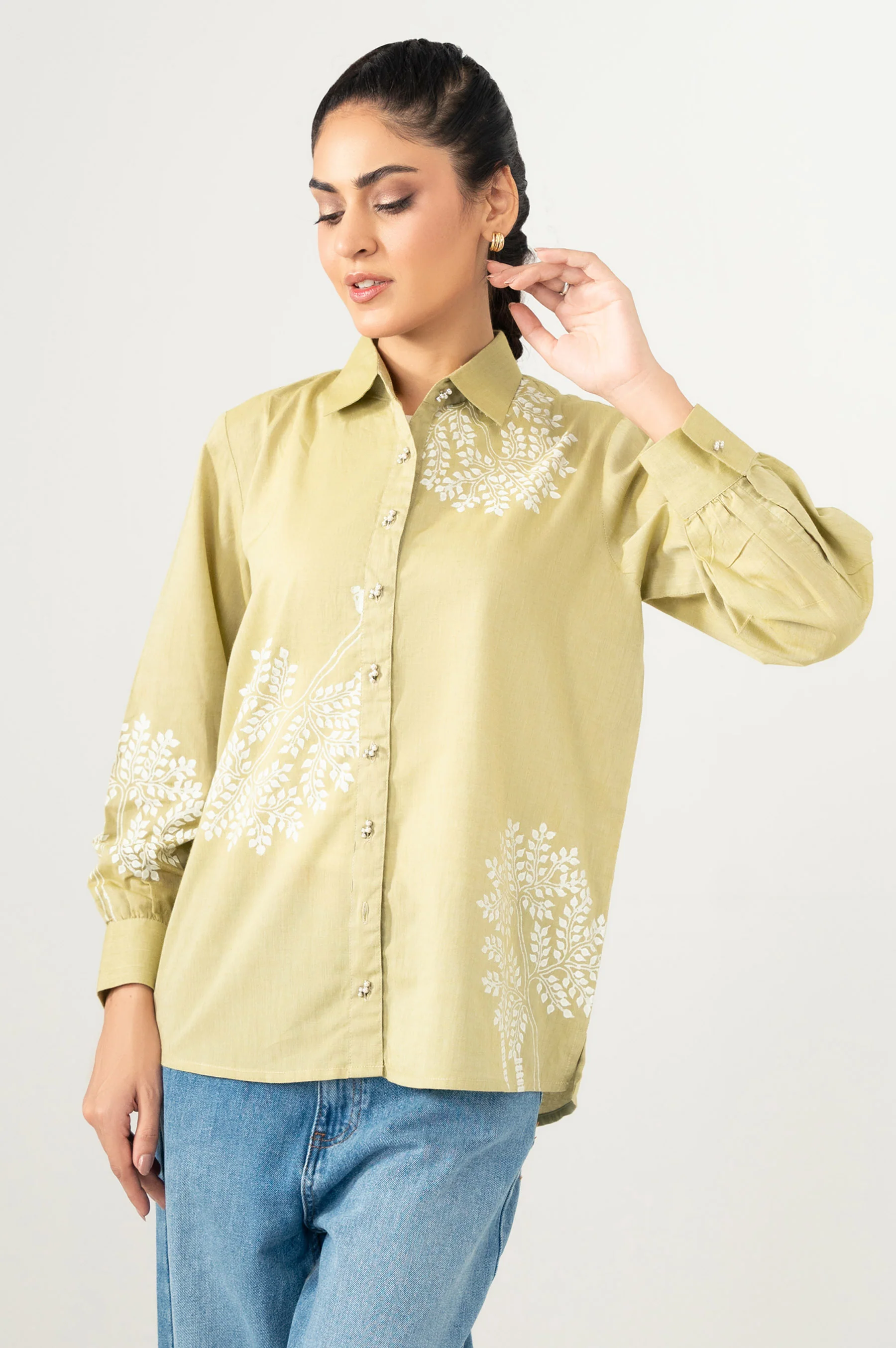 Stitched 1 Piece Stylized Shirt - Image 5