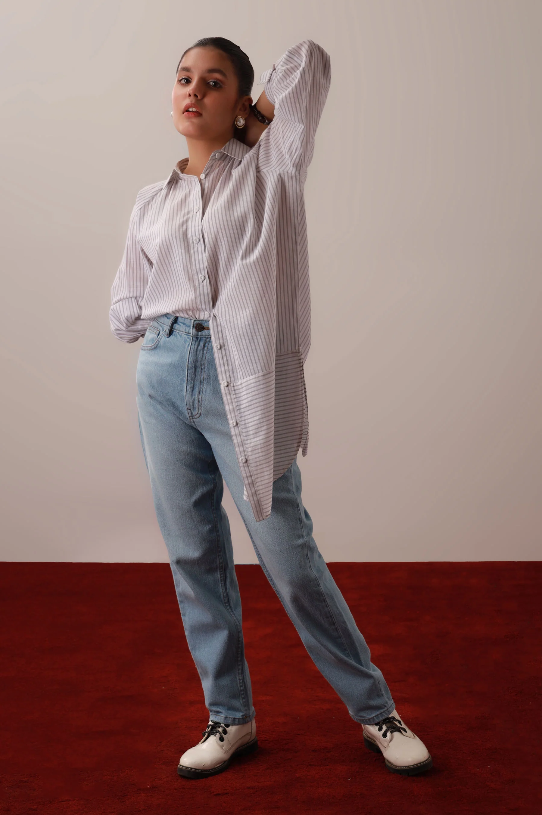 Western Yard Dyed Cotton Shirt - Image 3