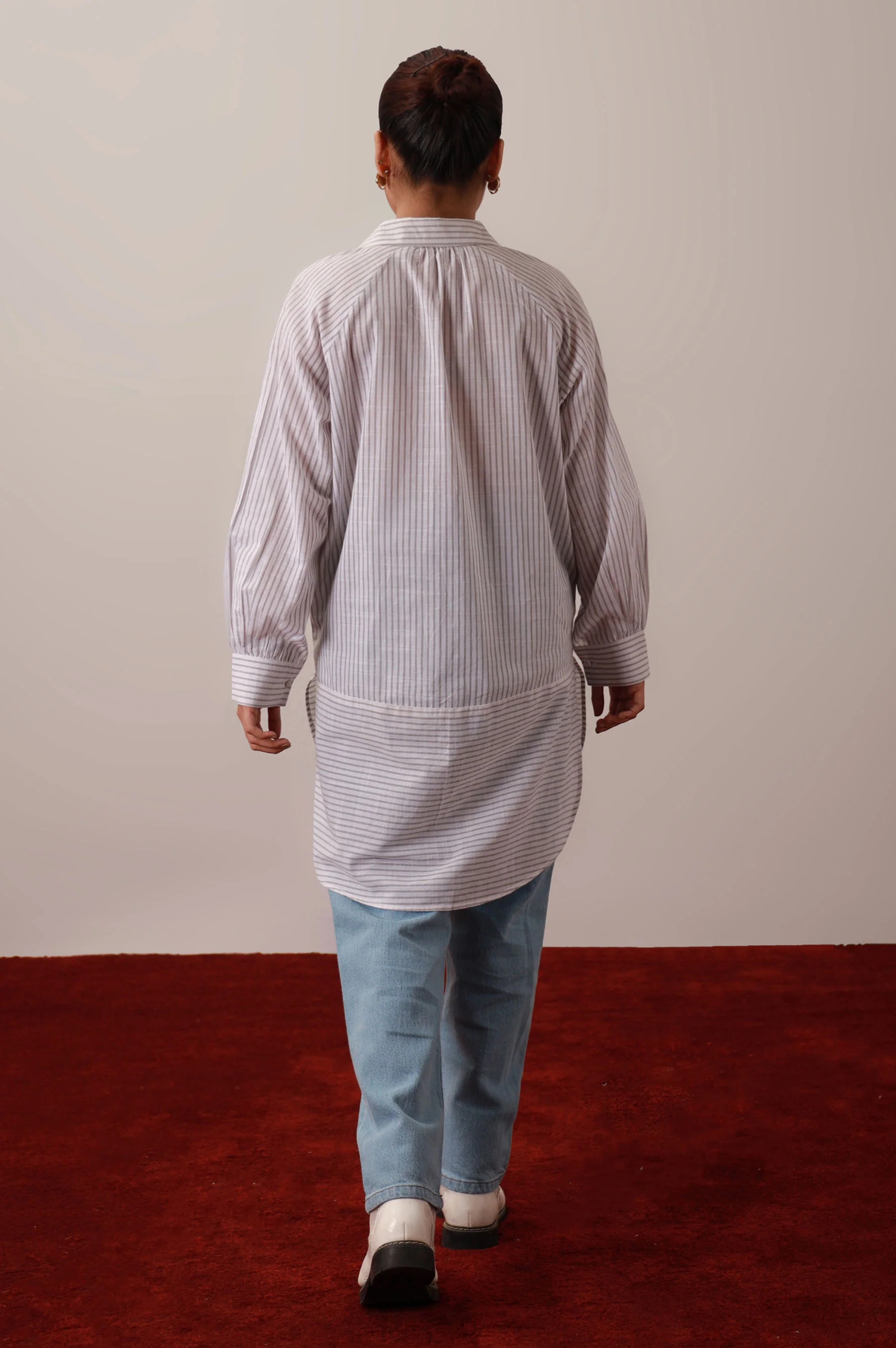 Western Yard Dyed Cotton Shirt - Image 4