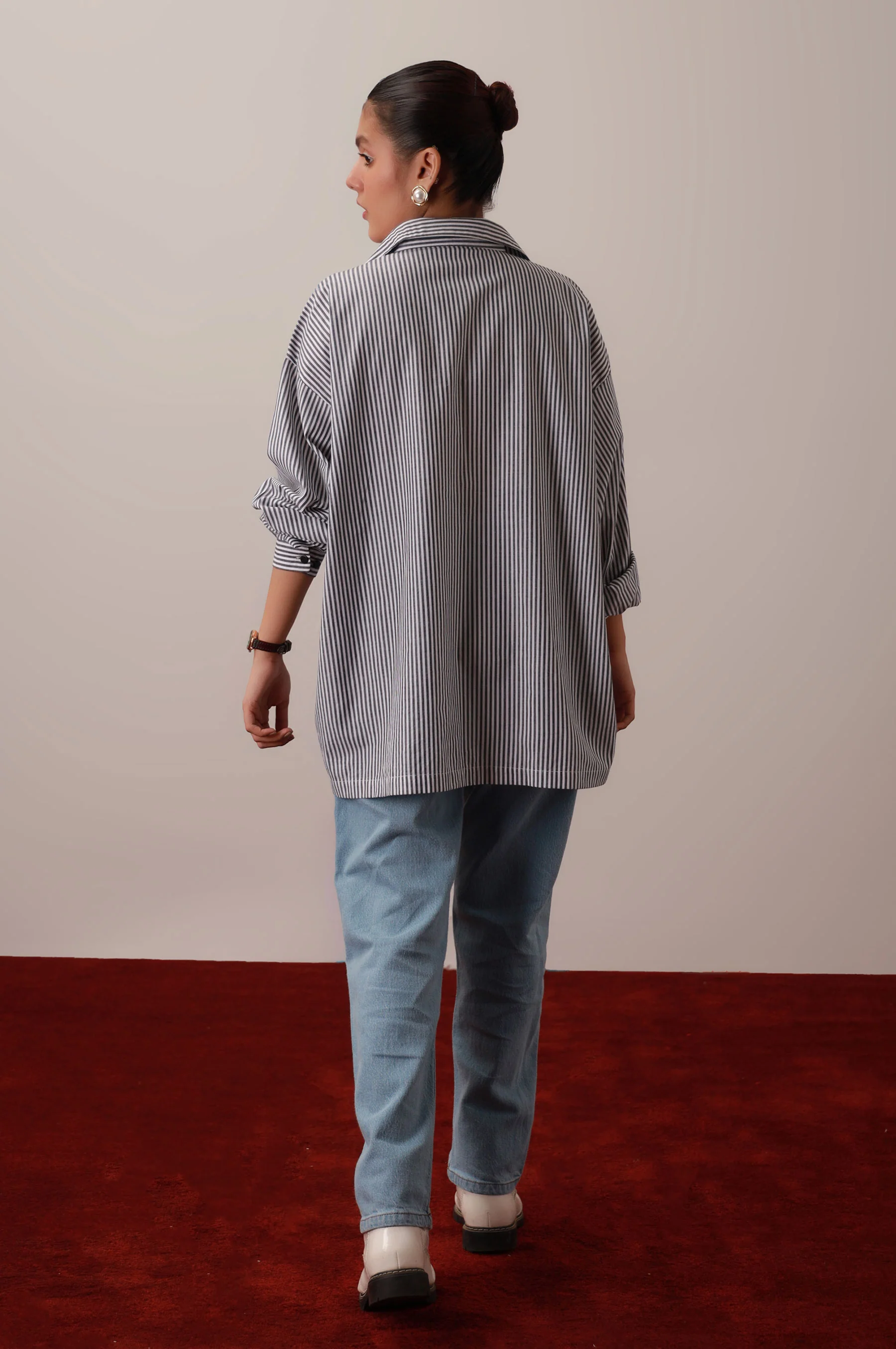 Western Yard Dyed Cotton Shirt - Image 3