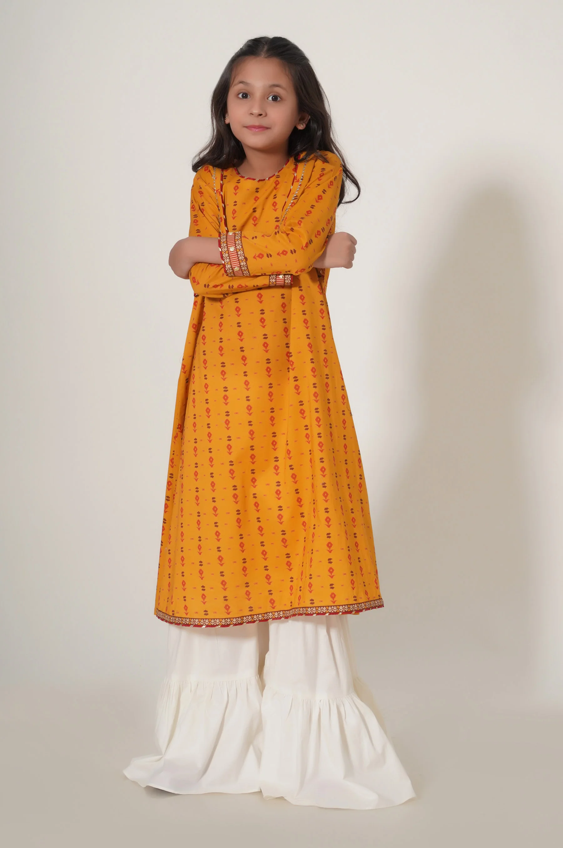 Stitched 1 Printed Lawn Shirt - Image 5
