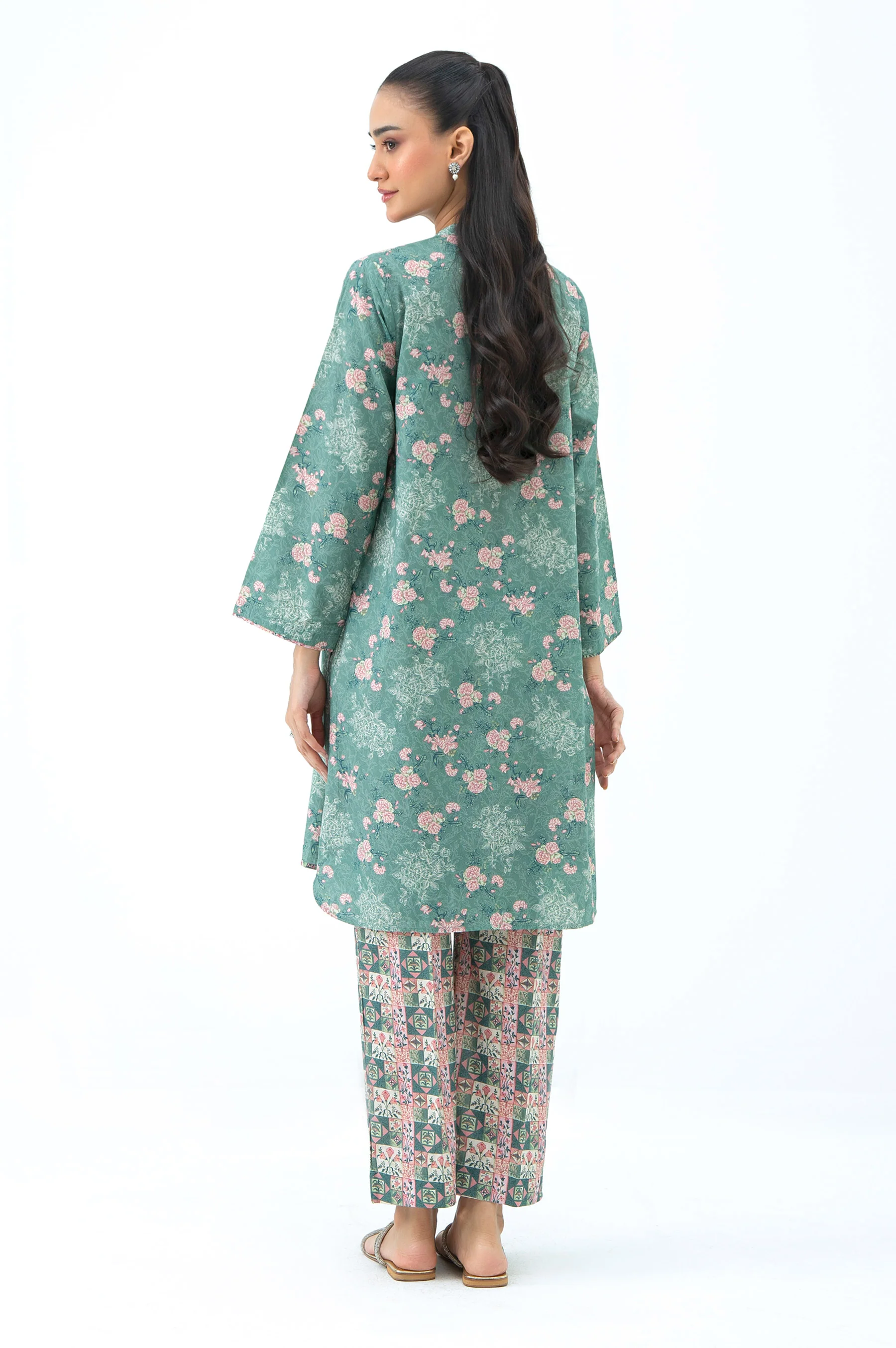 STITCHED PRINTED SHIRT BOTTOM - Image 6