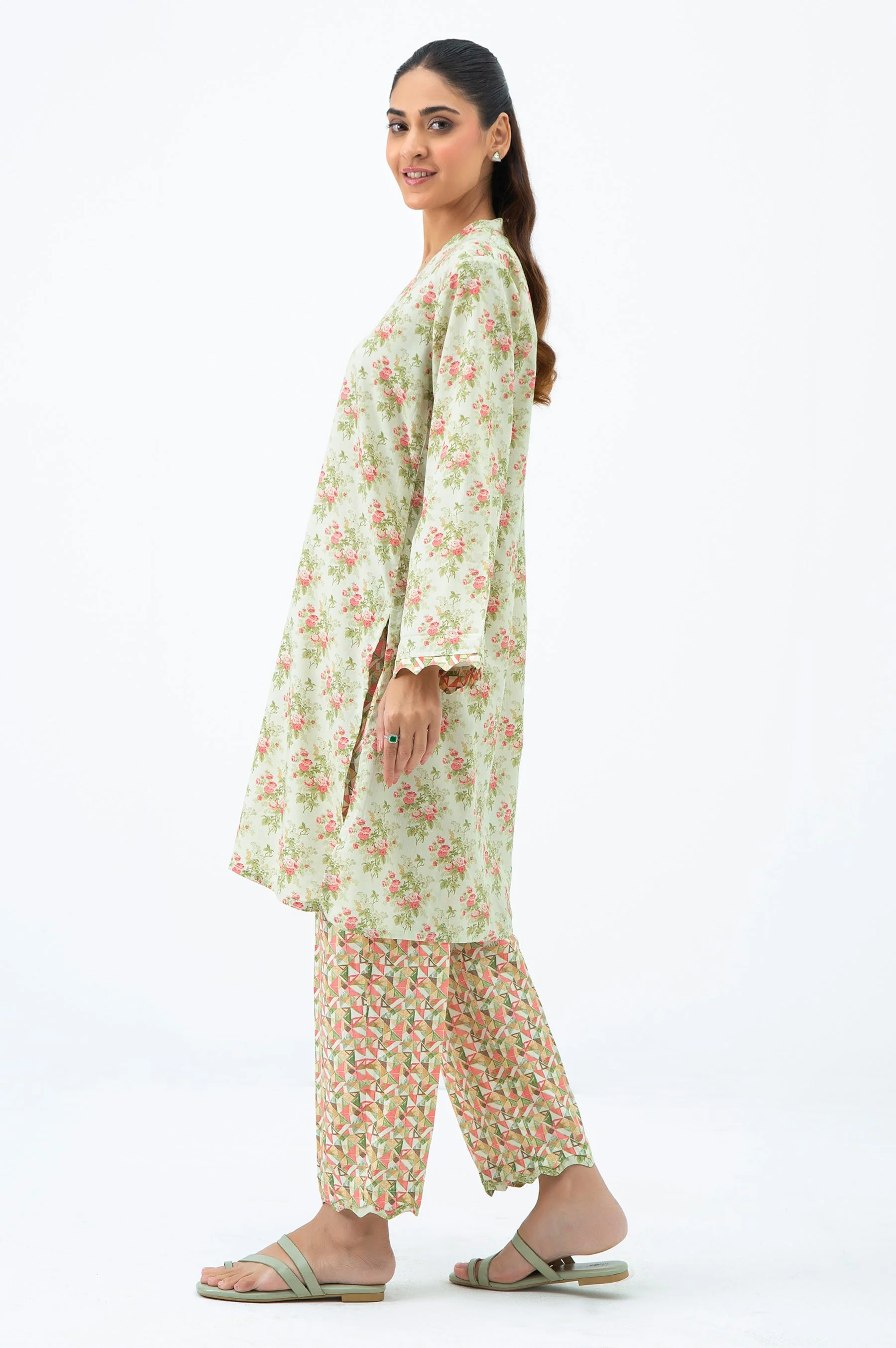 STITCHED PRINTED SHIRT BOTTOM (FACTORY E-OUTLET) - Image 3