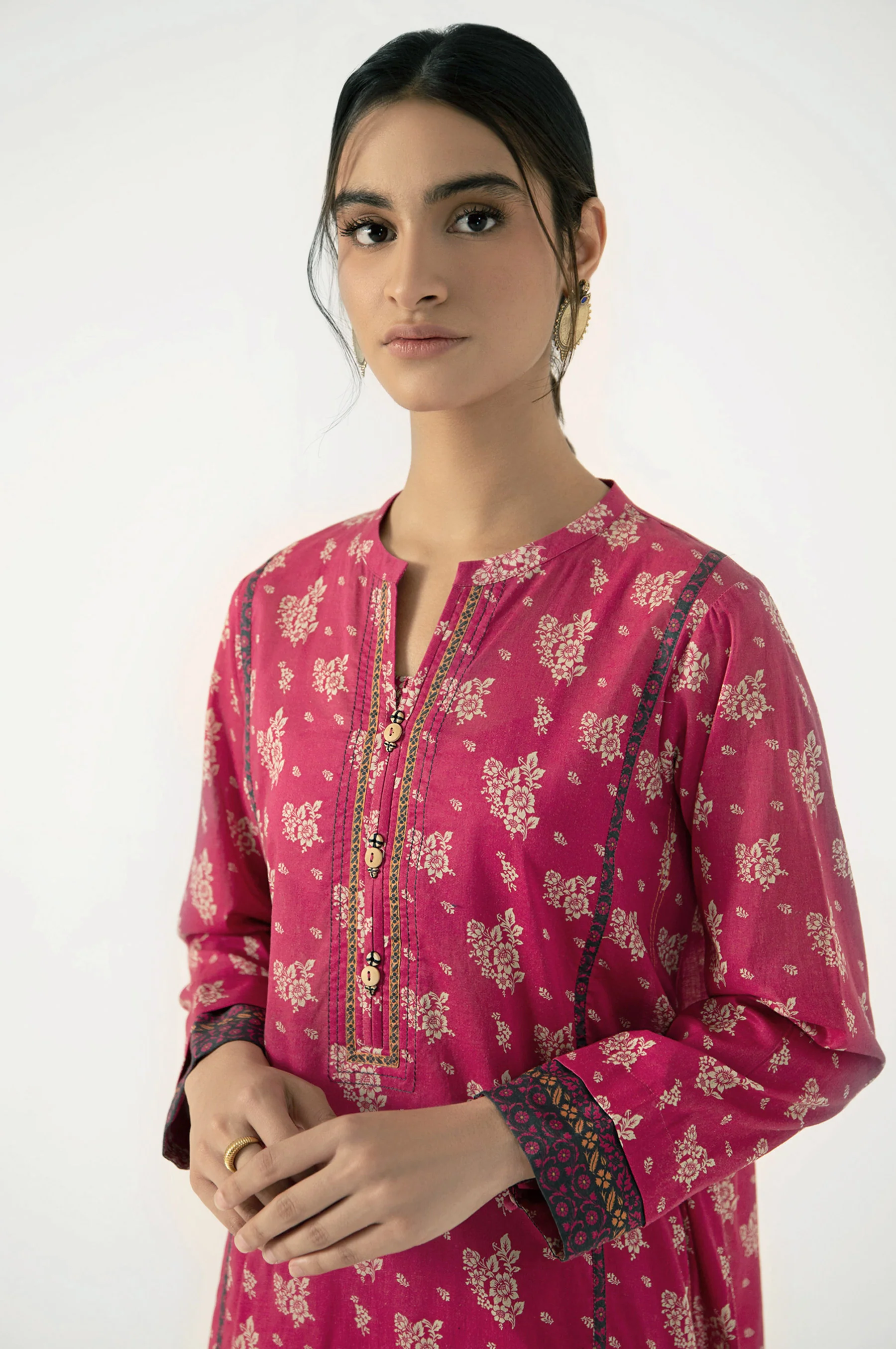 Stitched 2 Piece Digital Printed Lawn Suit - Image 3