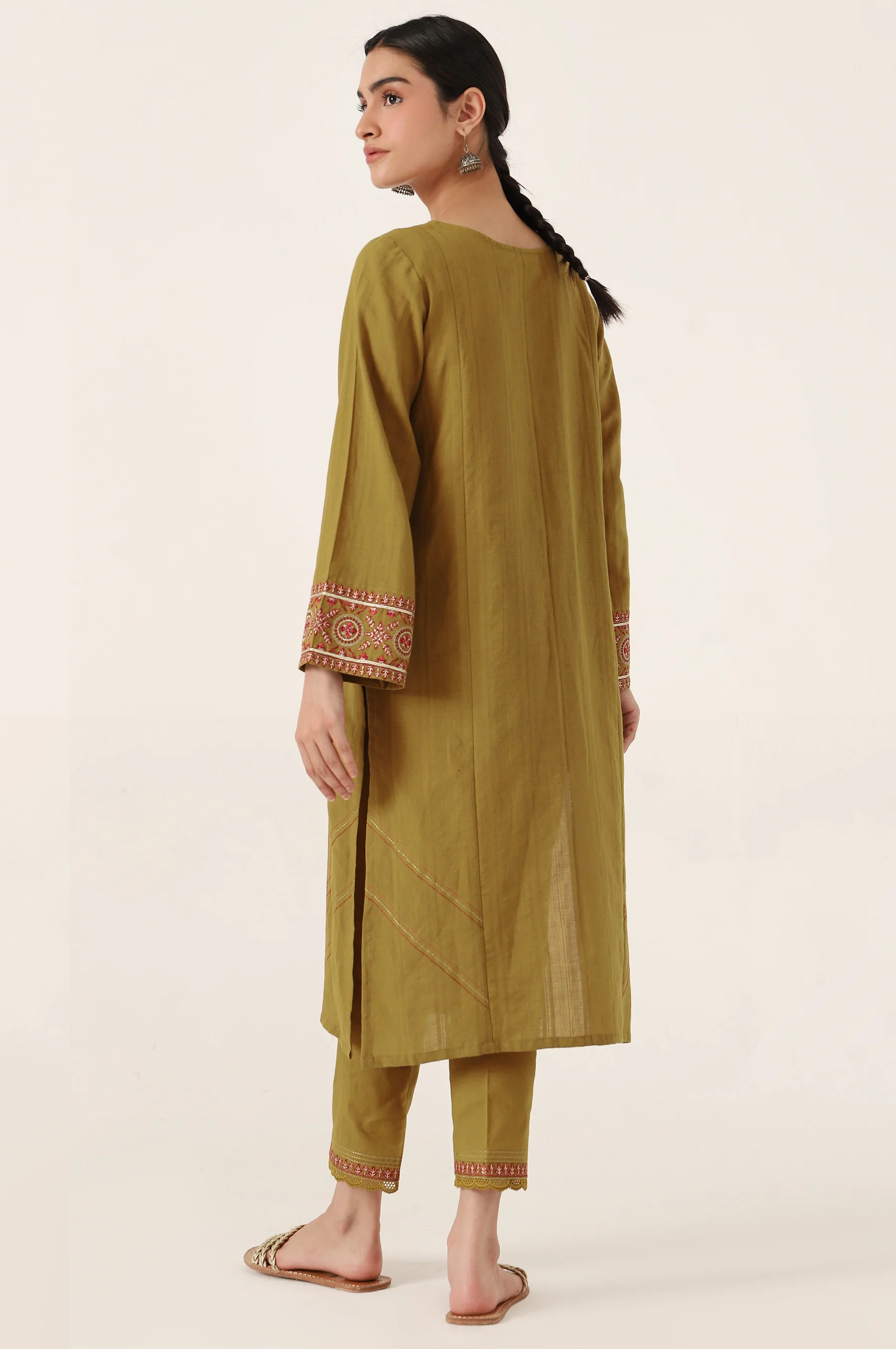 Stitched 2 Piece Doria Suit - Image 3