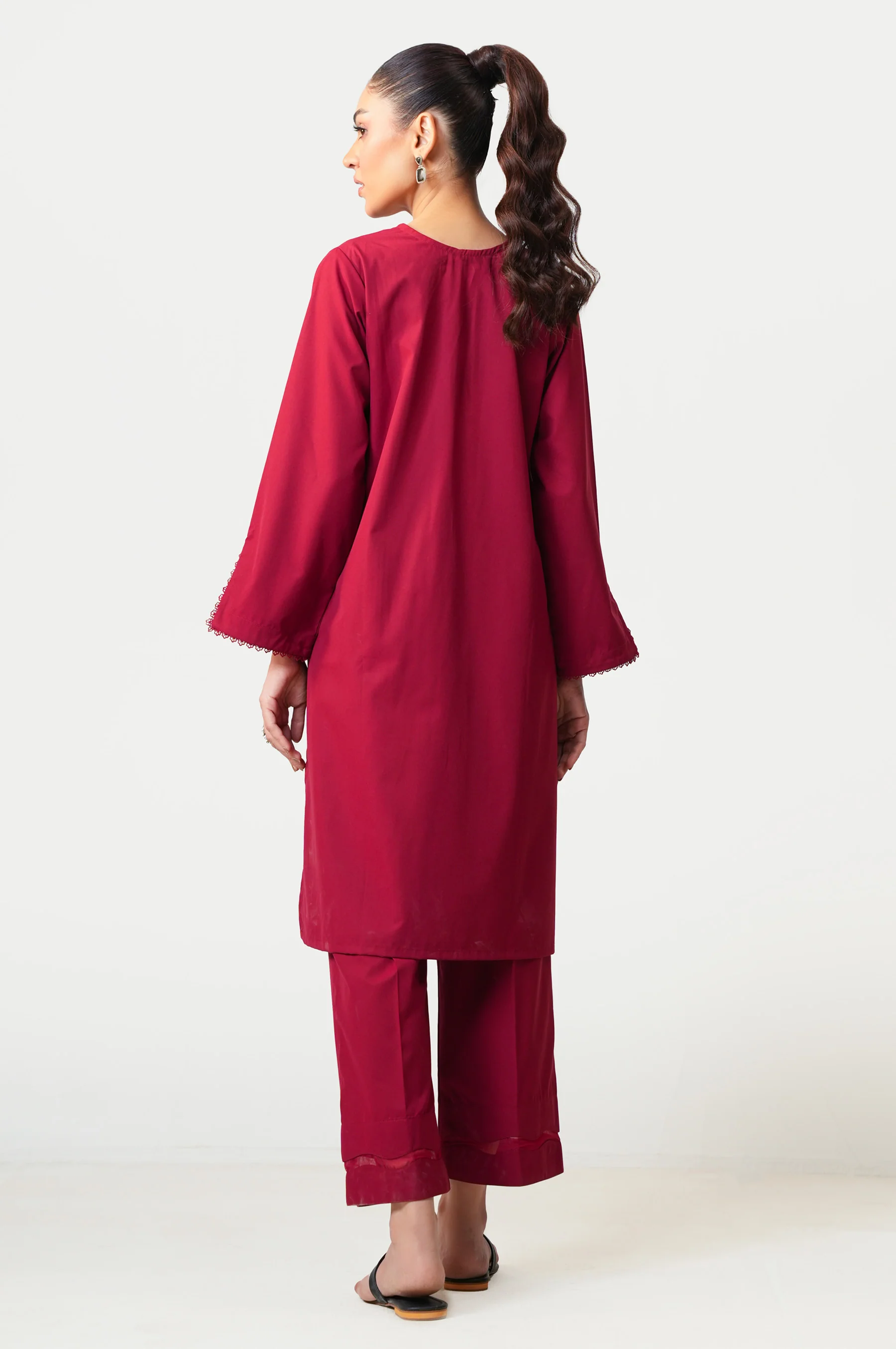 STITCHED DYED SHIRT BOTTOM - Image 4