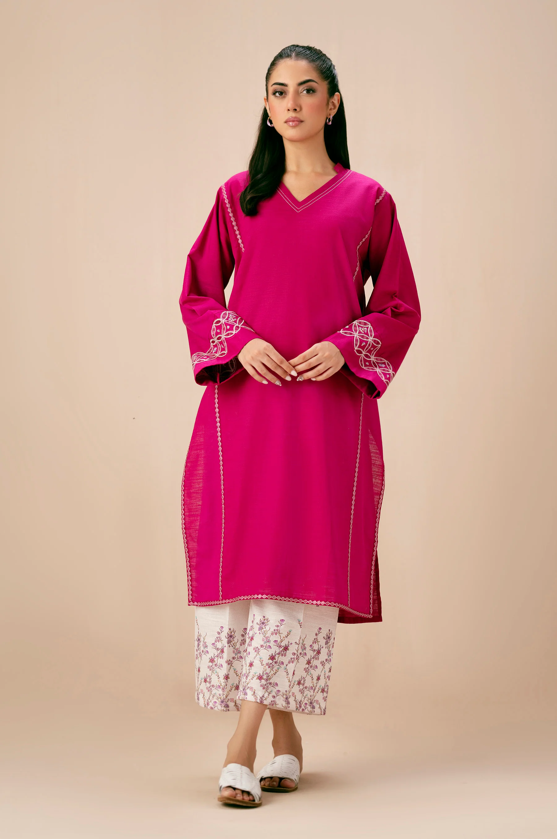 EMBROIDERED SUIT