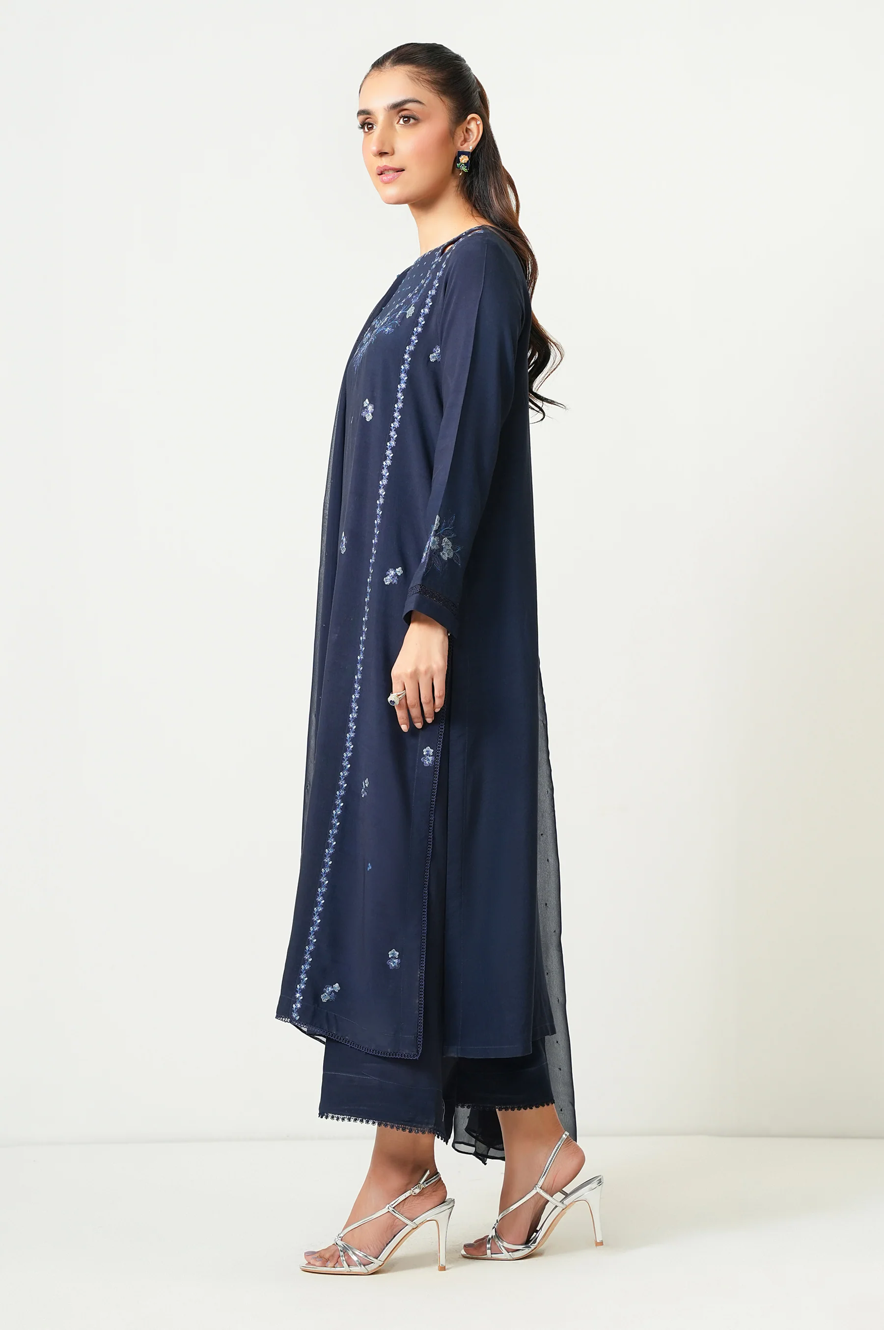 EMBROIDERED SHIRT BOTTOM SUIT - Image 3