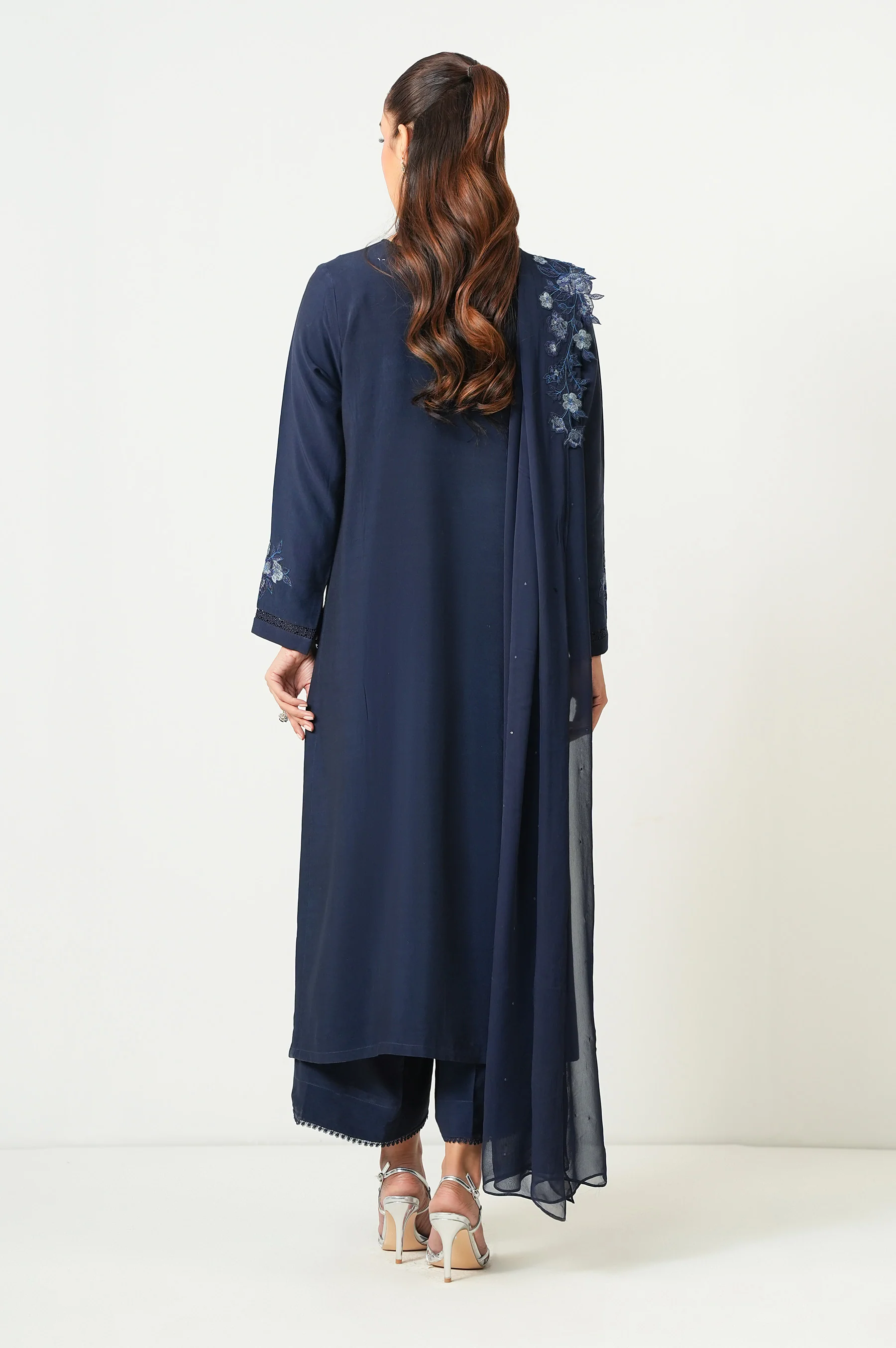 EMBROIDERED SHIRT BOTTOM SUIT - Image 4
