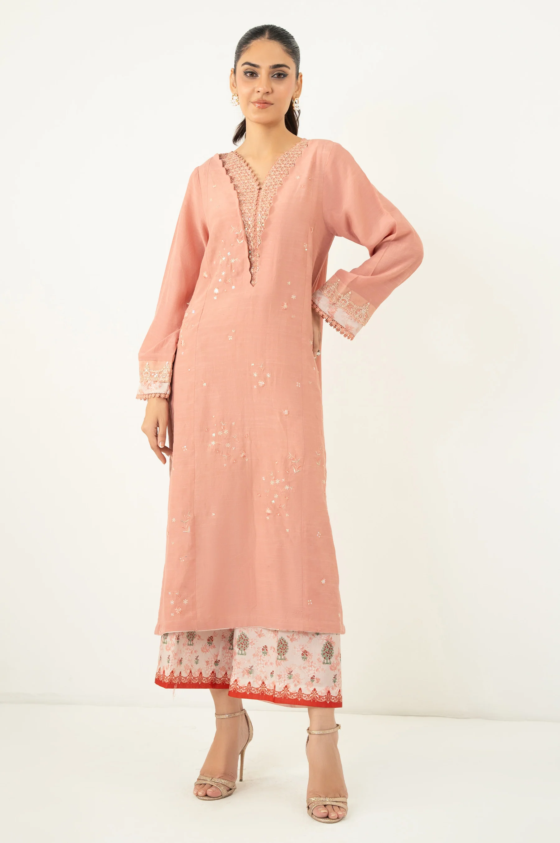 EMBROIDERED SUIT