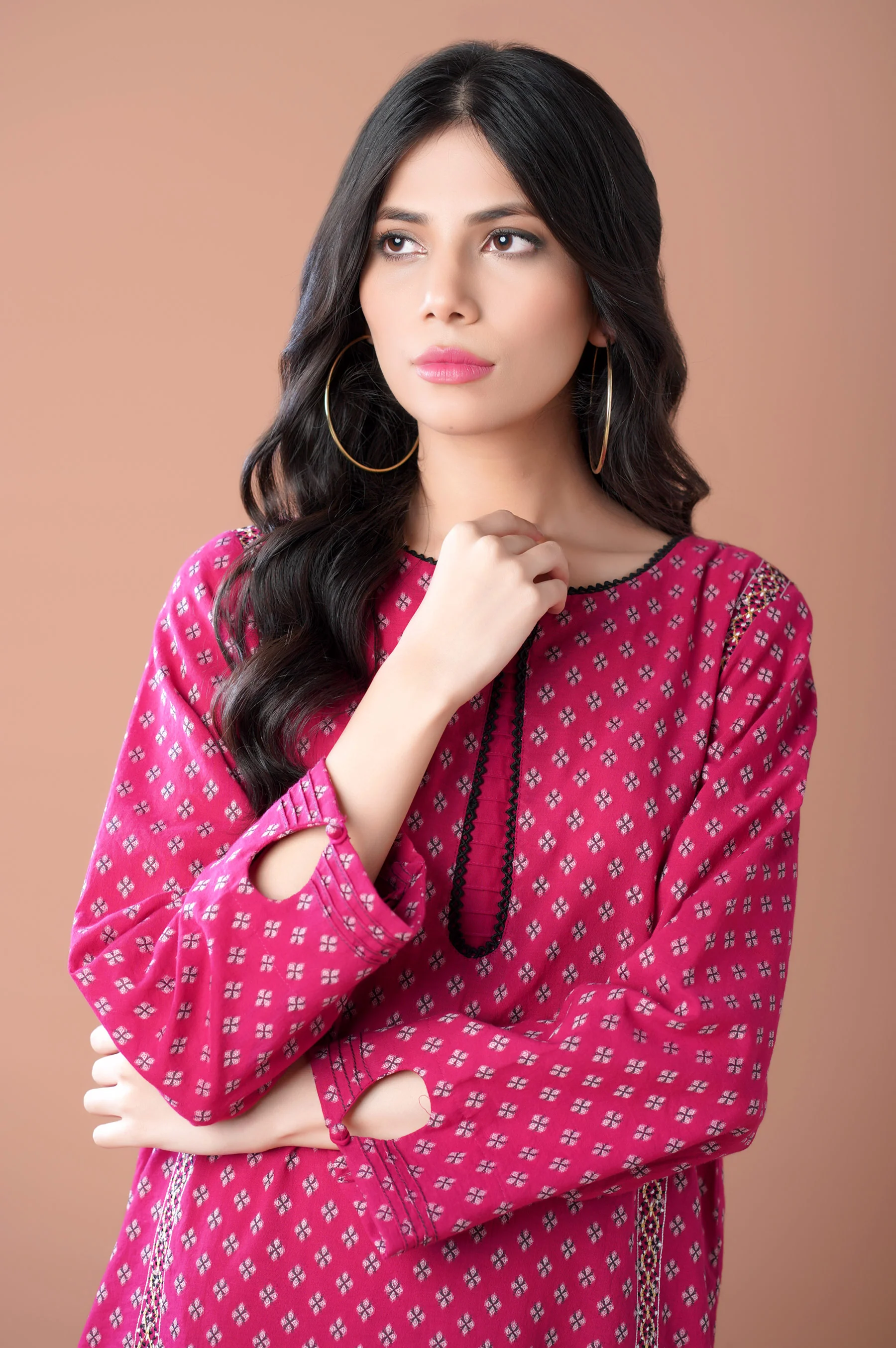 Stitched 2 Piece Jacquard Suit - Image 4