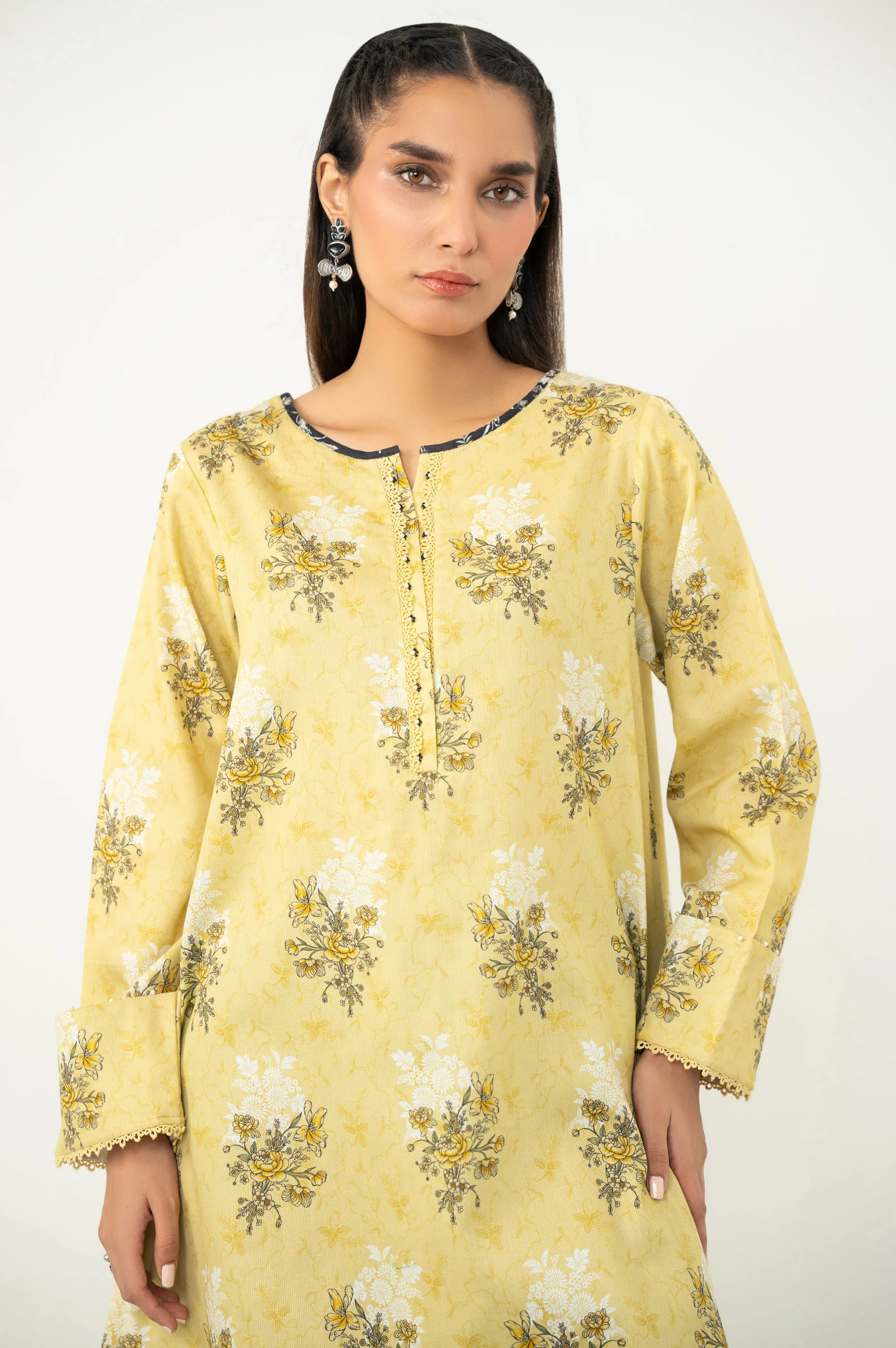 STITCHED PRINTED SHIRT BOTTOM - Image 6