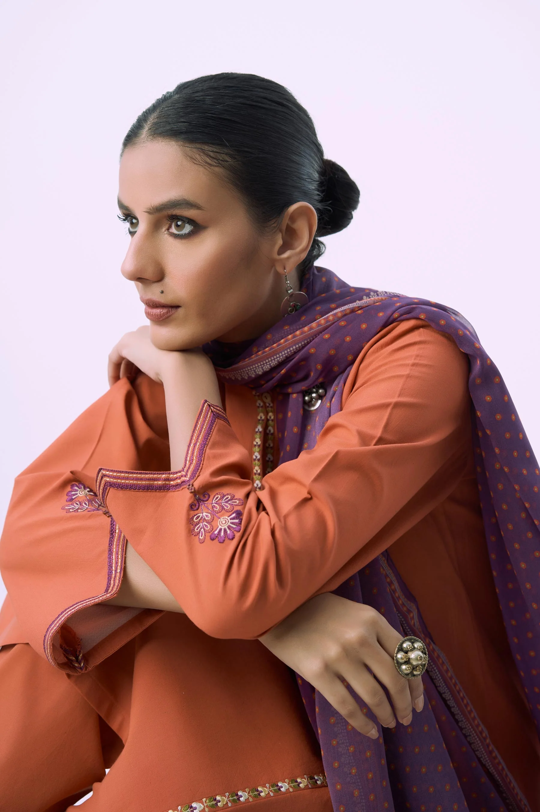 Stitched 2 Piece Printed Lawn Suit - Image 3